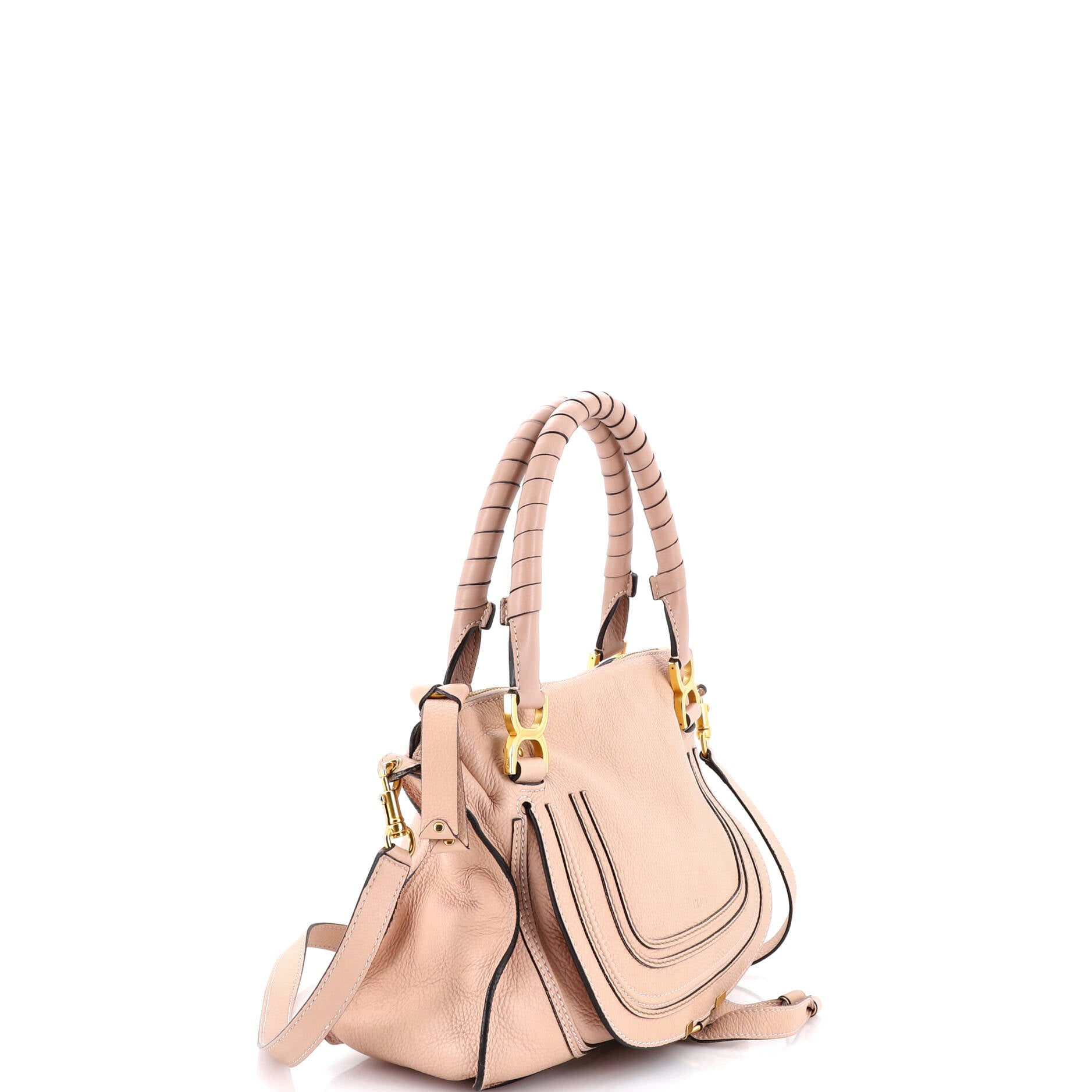 Chloe Marcie Satchel Leather Medium