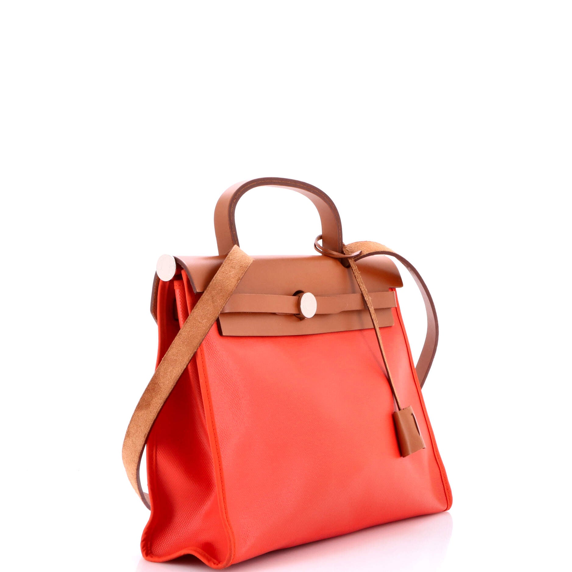 Hermes Herbag Zip Berline Vache Canvas