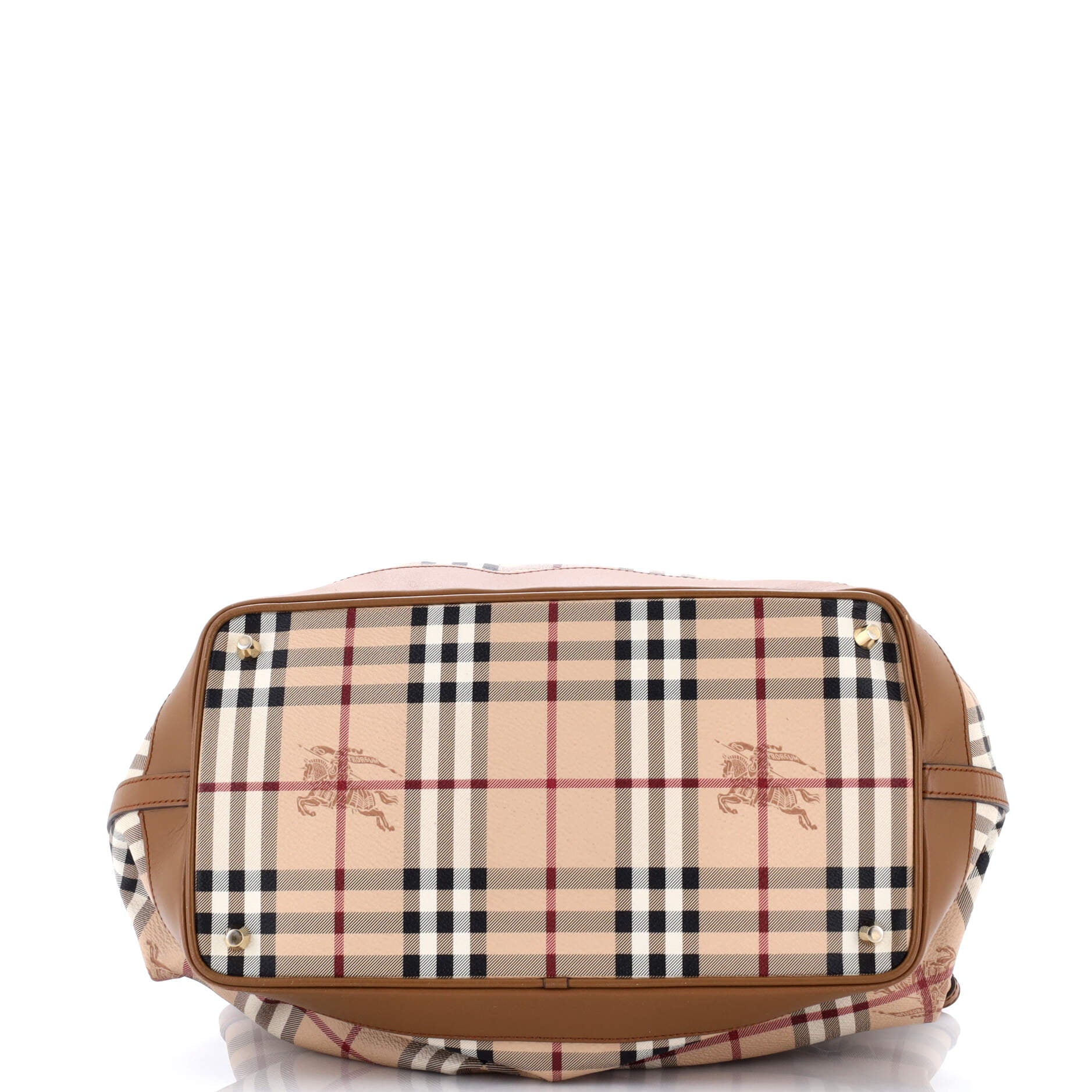Burberry Golderton Tote Haymarket Coated
