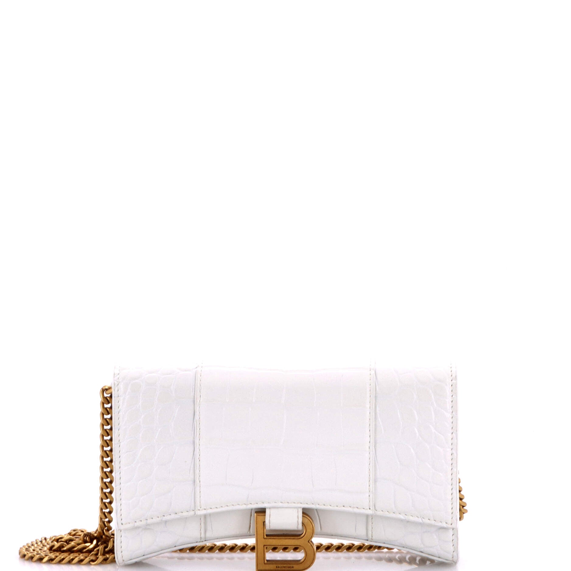 Balenciaga Hourglass Chain Wallet