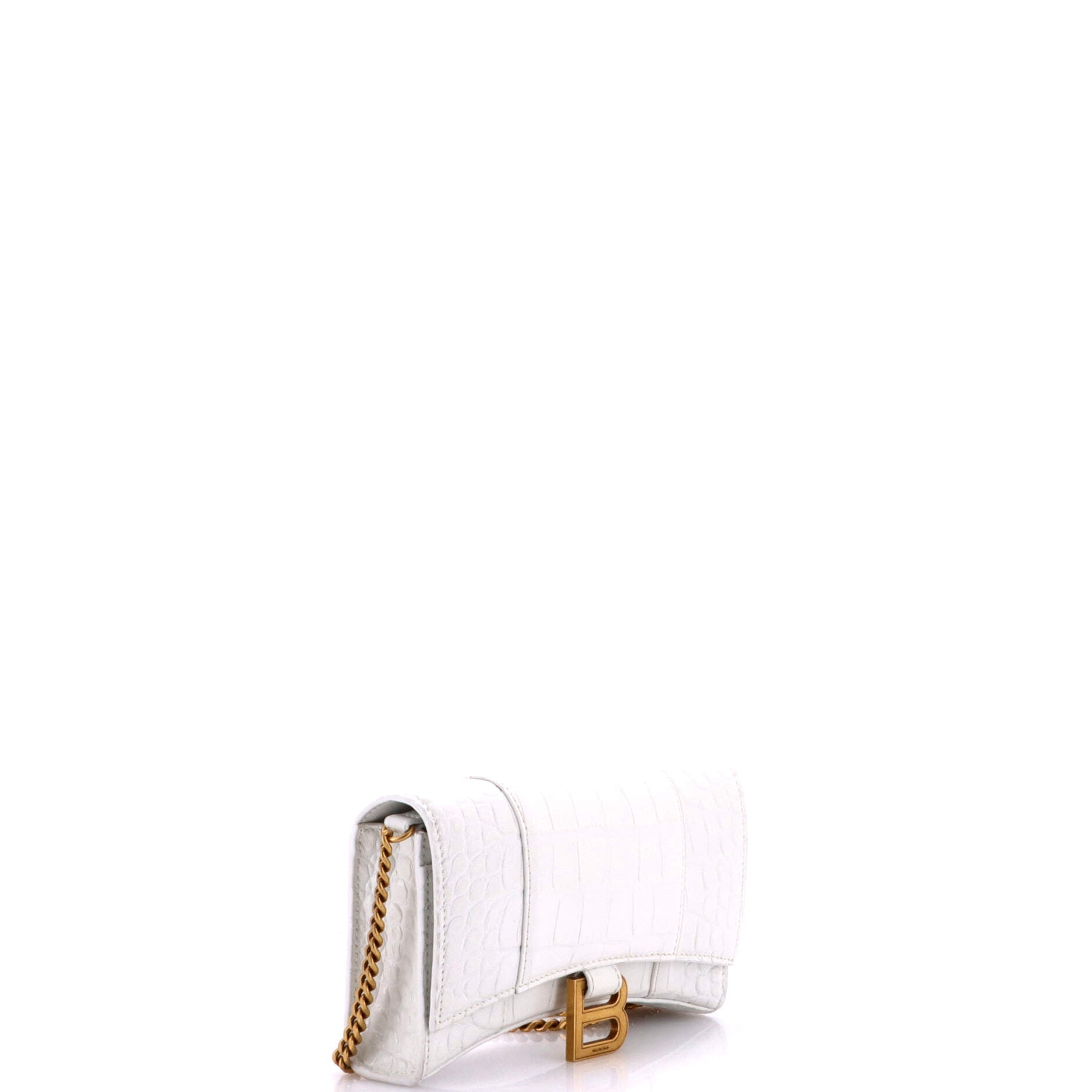 Balenciaga Hourglass Chain Wallet