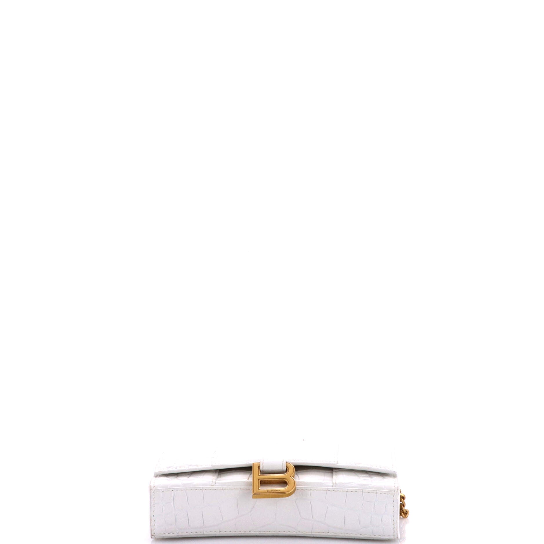 Balenciaga Hourglass Chain Wallet