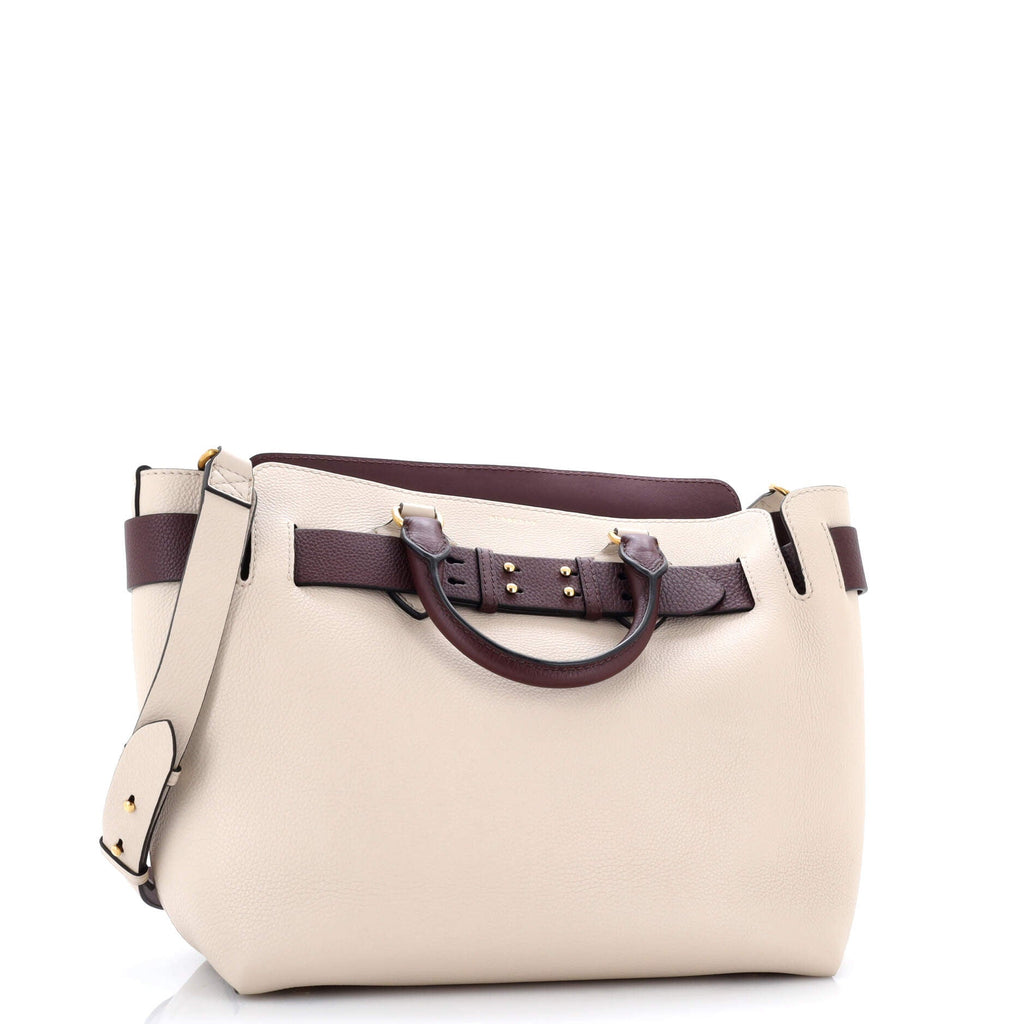 Burberry Belt Tote Leather Medium