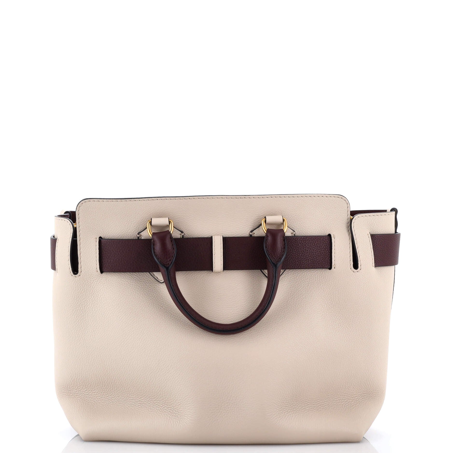 Burberry Belt Tote Leather Medium