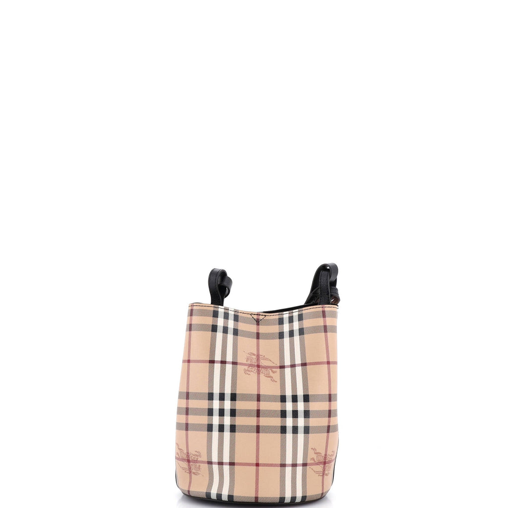 Burberry Lorne Bucket Bag Haymarket