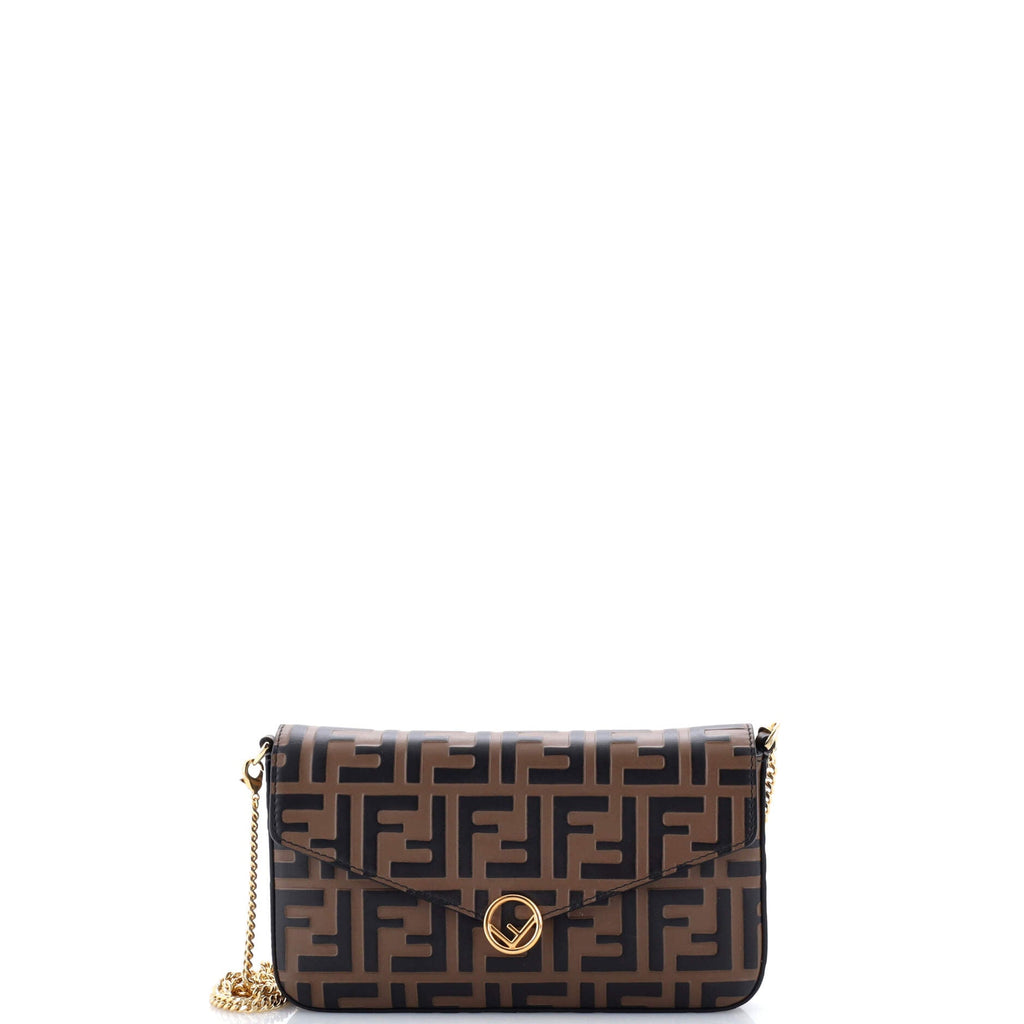 F Is Fendi Envelope Clutch On Chain