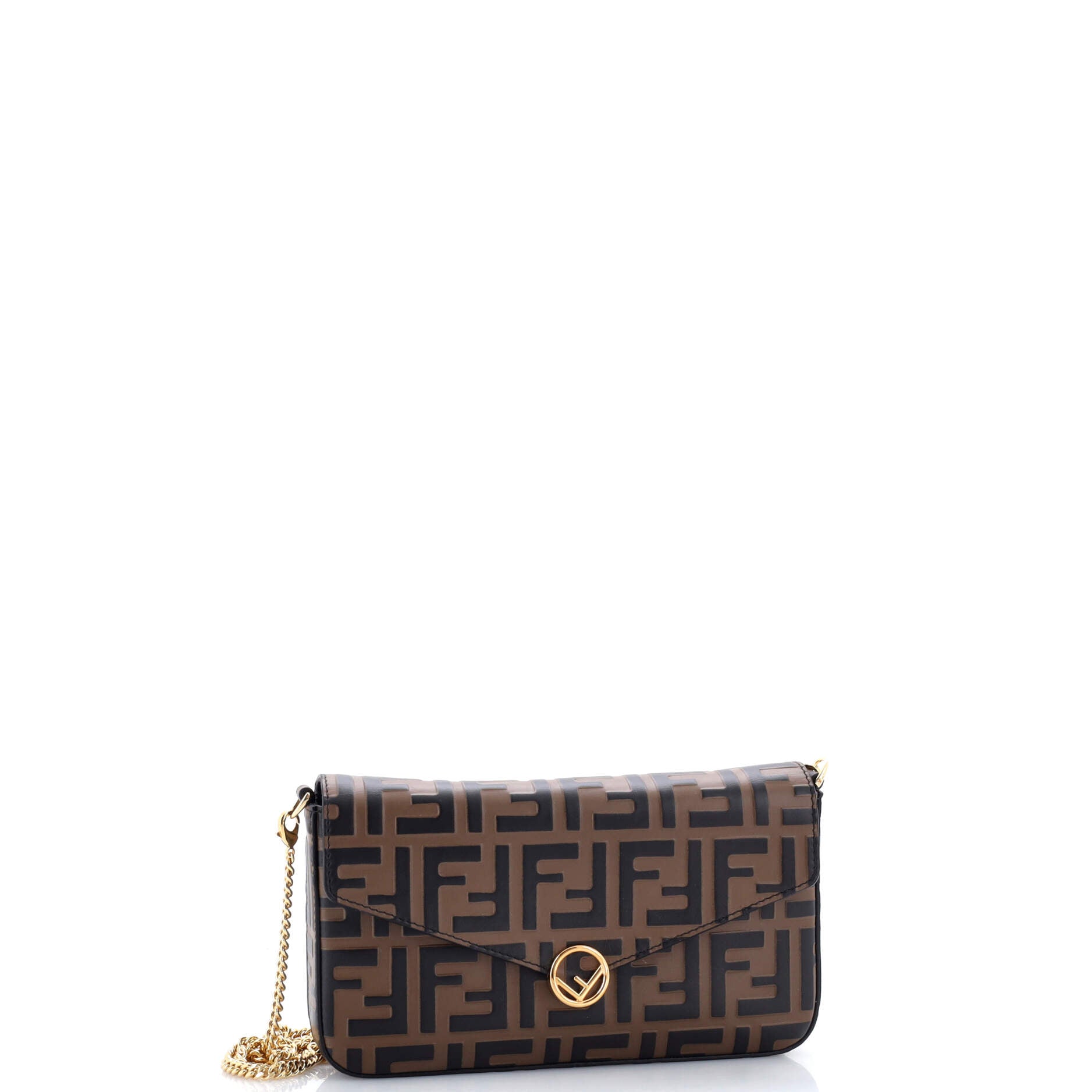 F Is Fendi Envelope Clutch On Chain