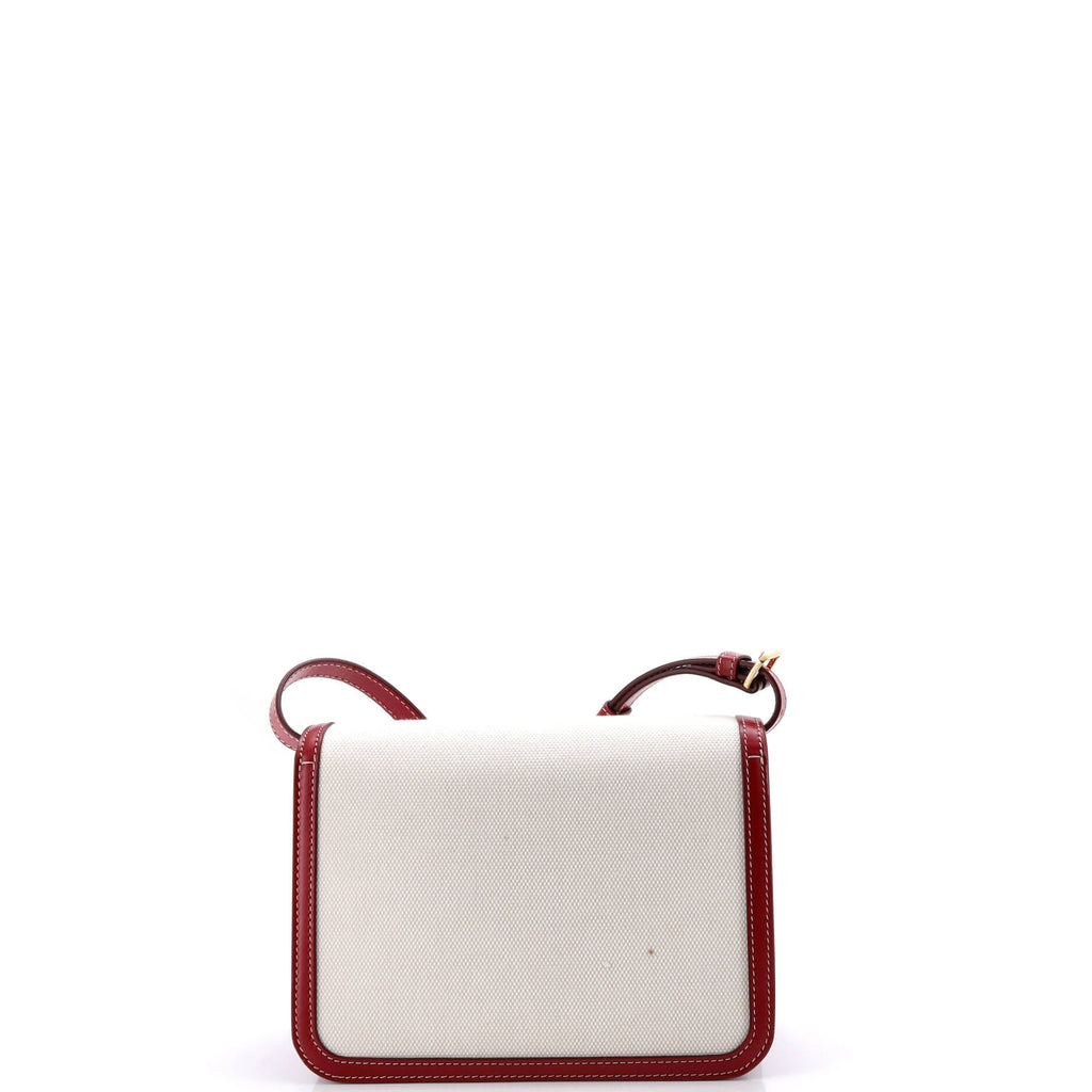 Burberry Tb Flap Bag Canvas Small