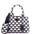 Prada Symbole Tote Jacquard Small