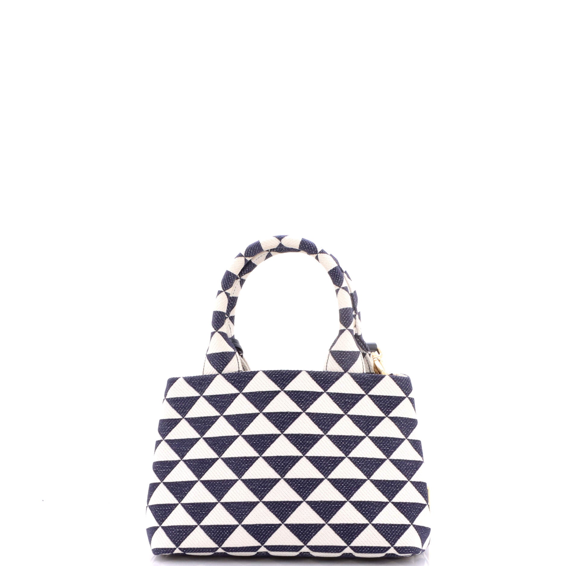 Prada Symbole Tote Jacquard Small