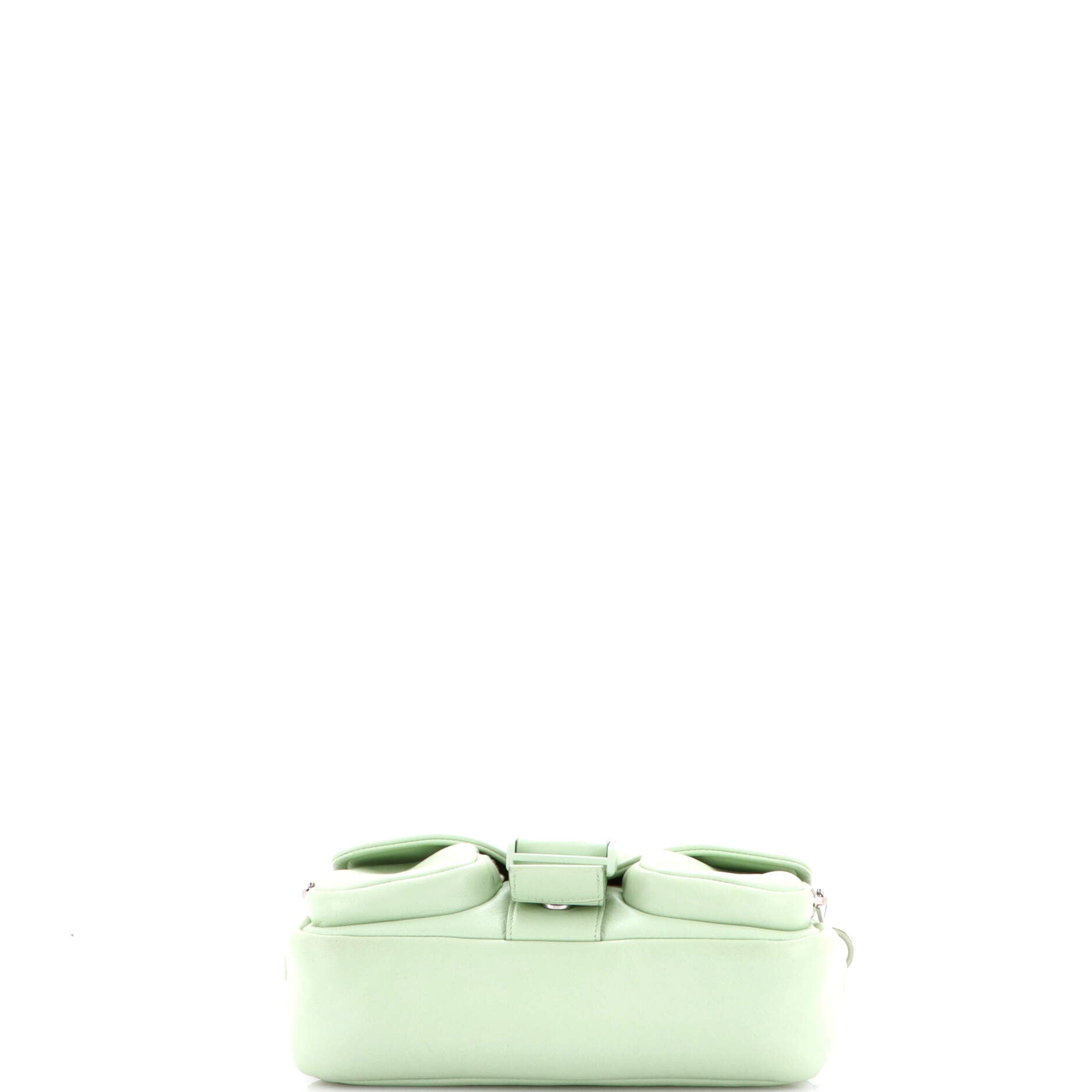 Prada Padded Buckle Crossbody Bag Nappa
