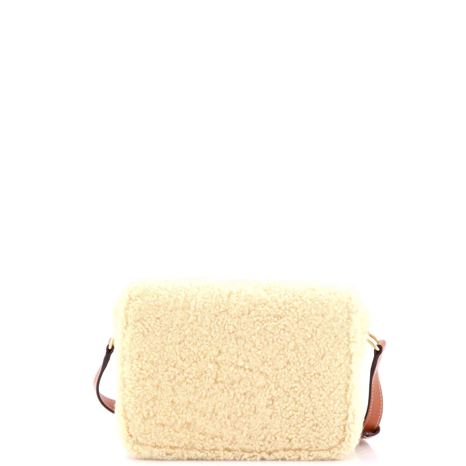 Celine Triomphe Shoulder Bag Shearling