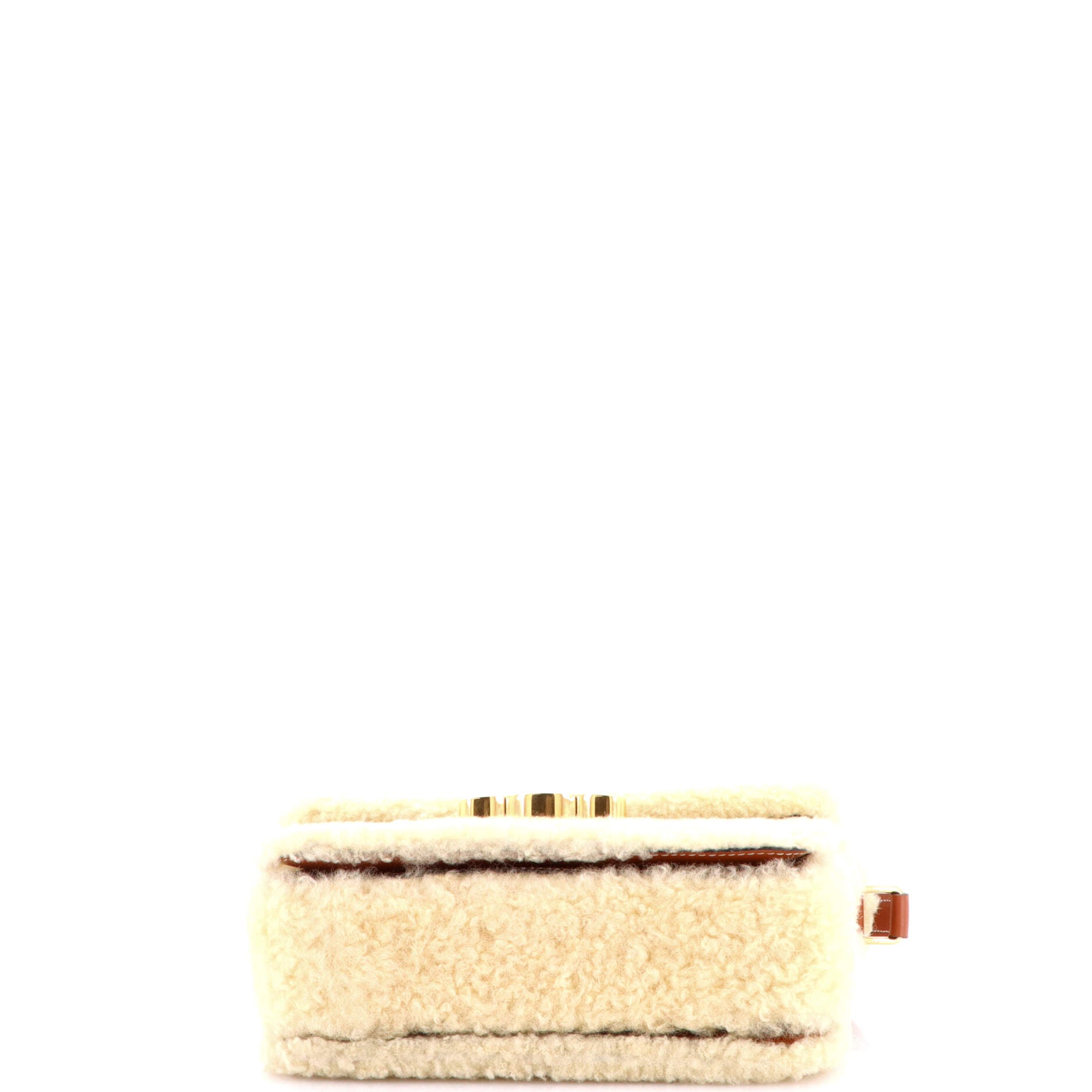 Celine Triomphe Shoulder Bag Shearling