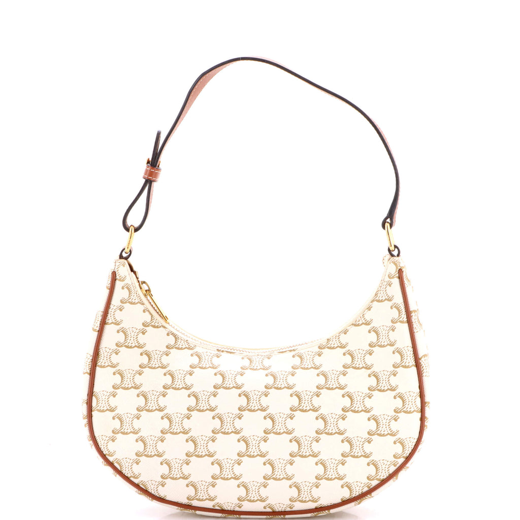 Celine Ava Bag Triomphe Coated Canvas