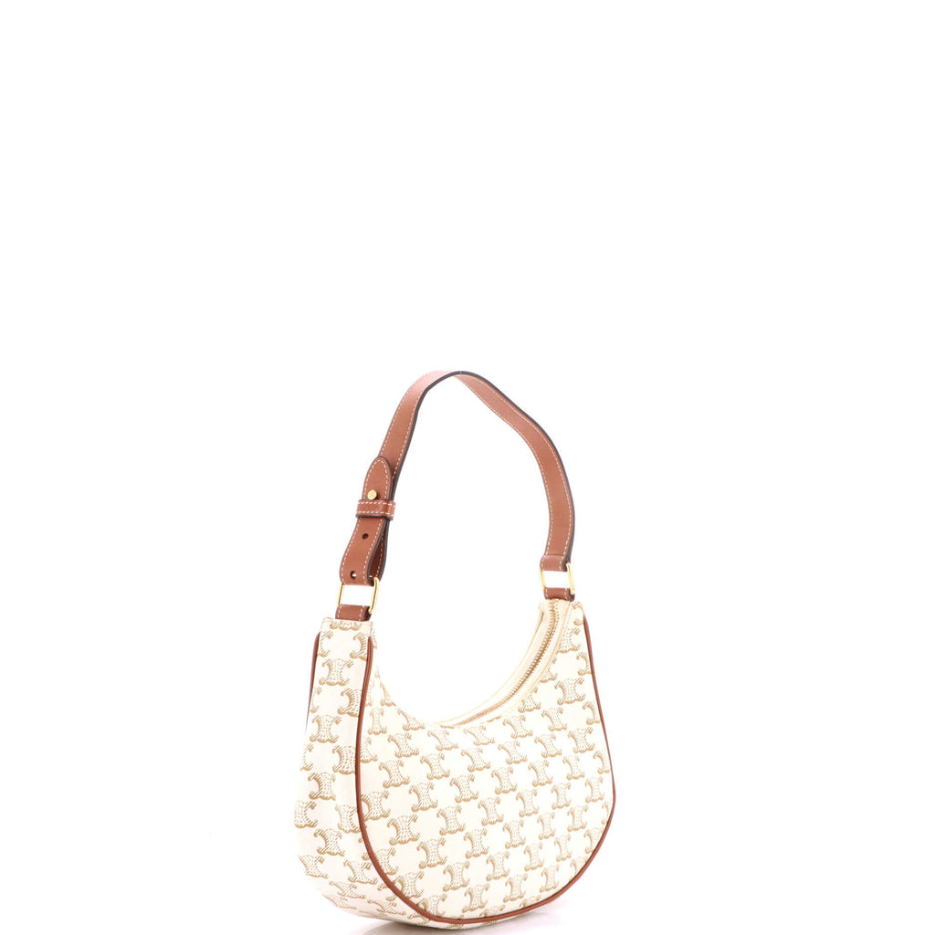 Celine Ava Bag Triomphe Coated Canvas