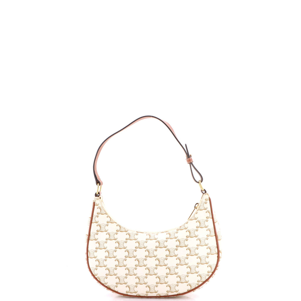 Celine Ava Bag Triomphe Coated Canvas