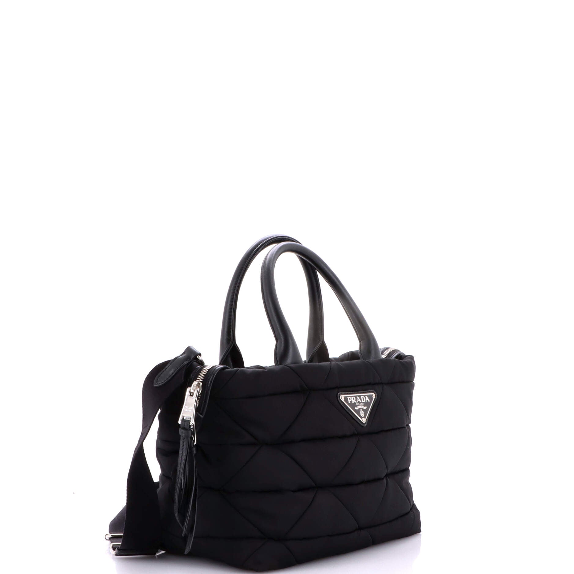 Prada Padded Tote Bag Quilted Re-Nylon