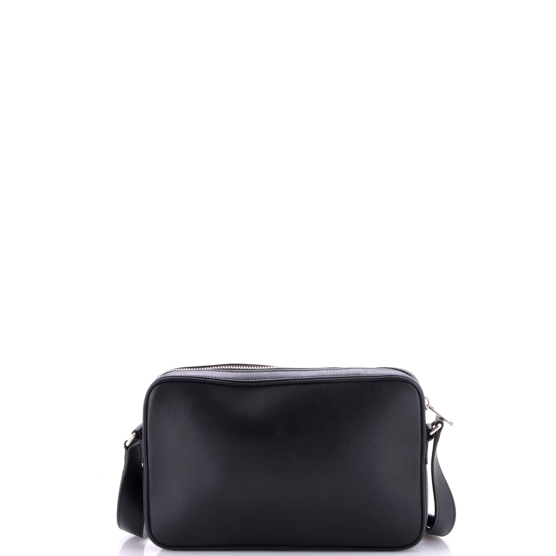 Celine Logo Messenger Bag Leather Small