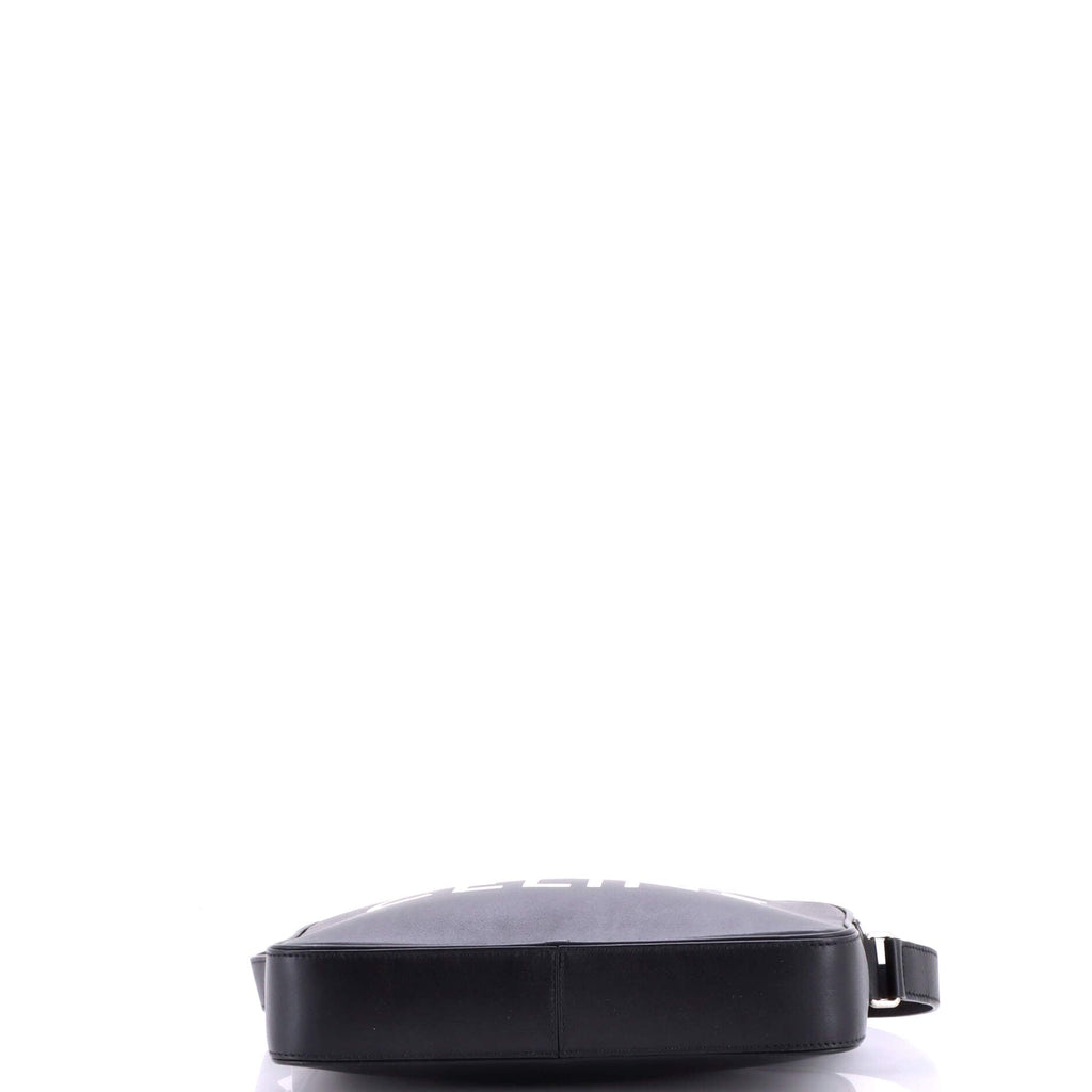 Celine Logo Messenger Bag Leather Small