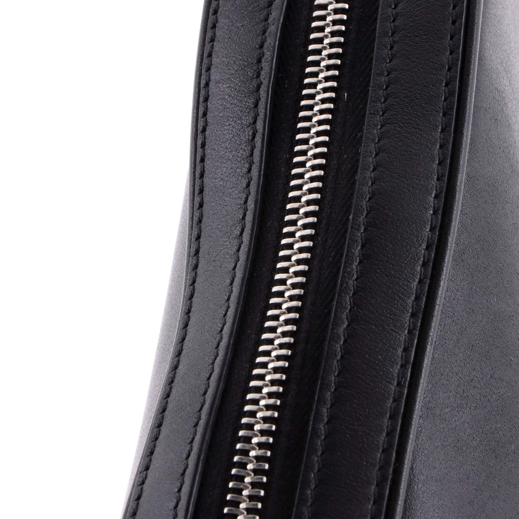 Celine Logo Messenger Bag Leather Small