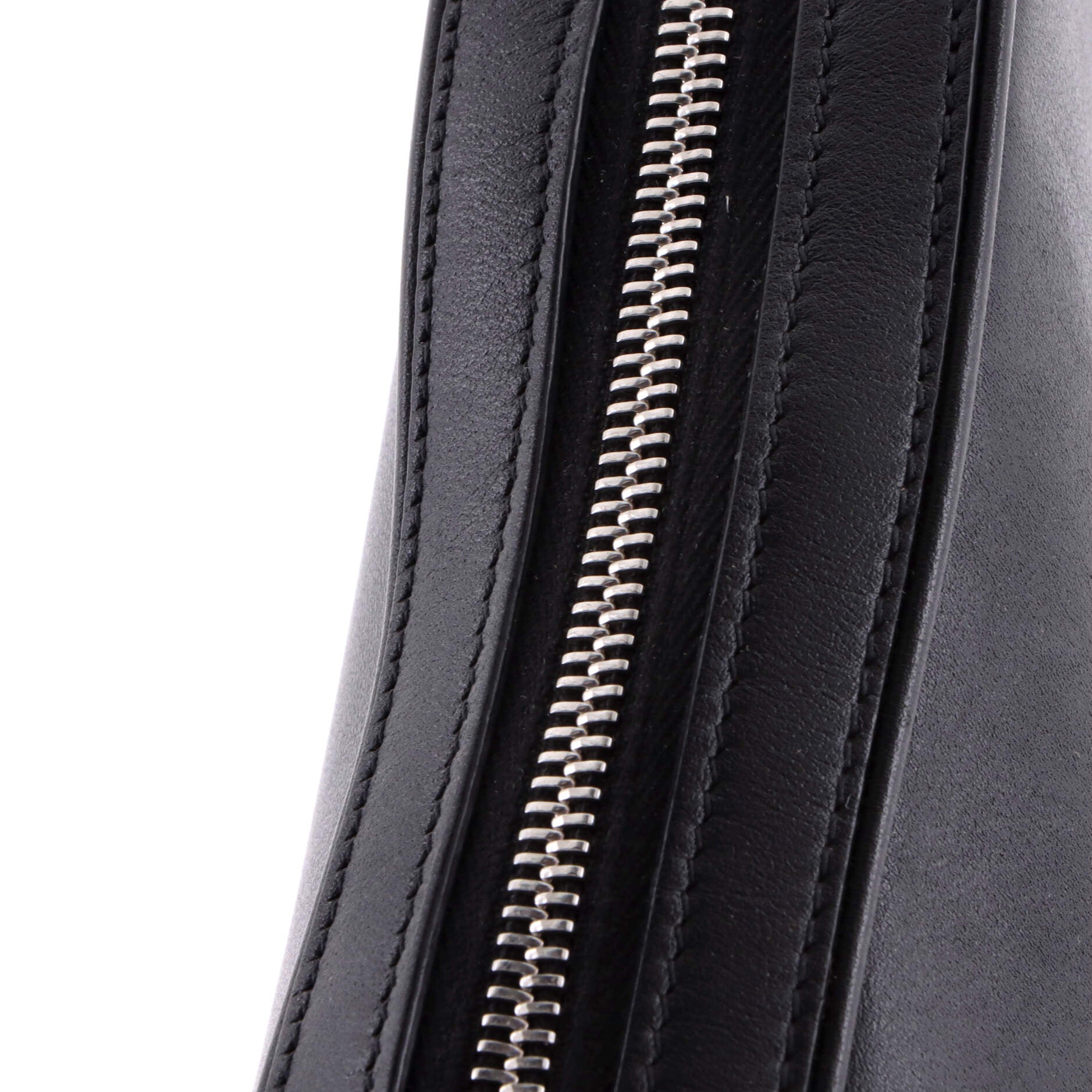 Celine Logo Messenger Bag Leather Small
