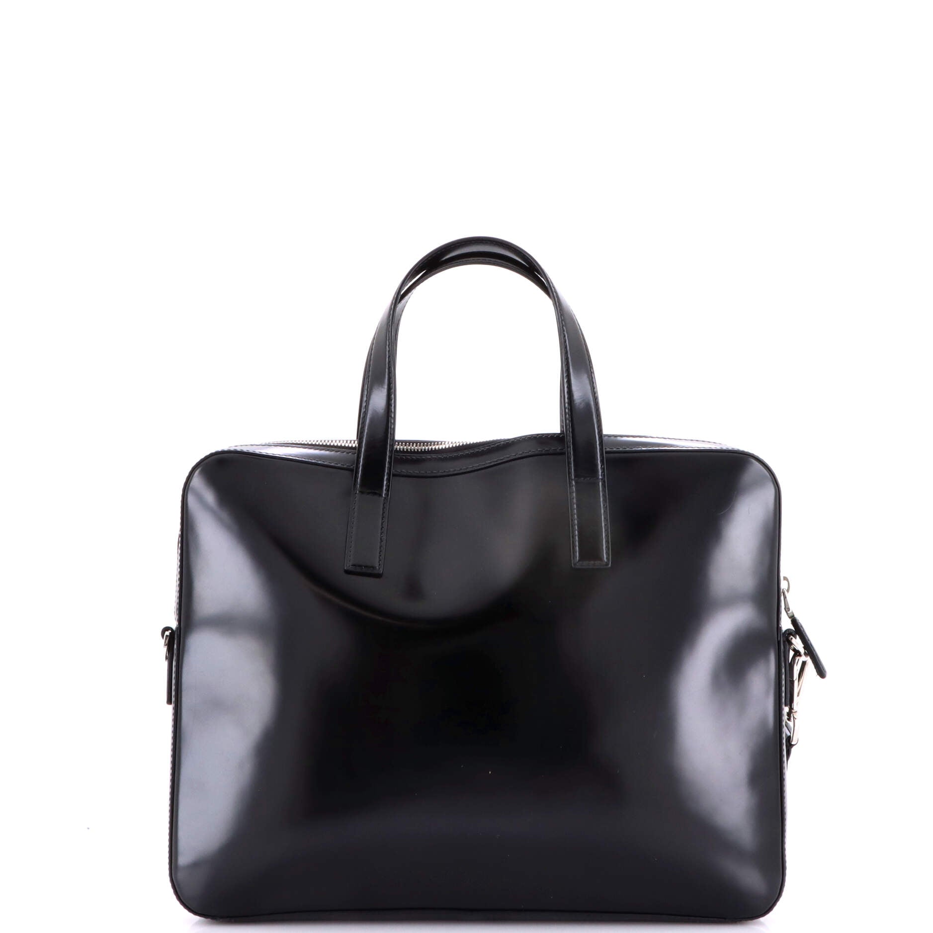 Prada Convertible Zip Around Briefcase