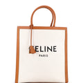 Celine Vertical Cabas Tote Canvas With