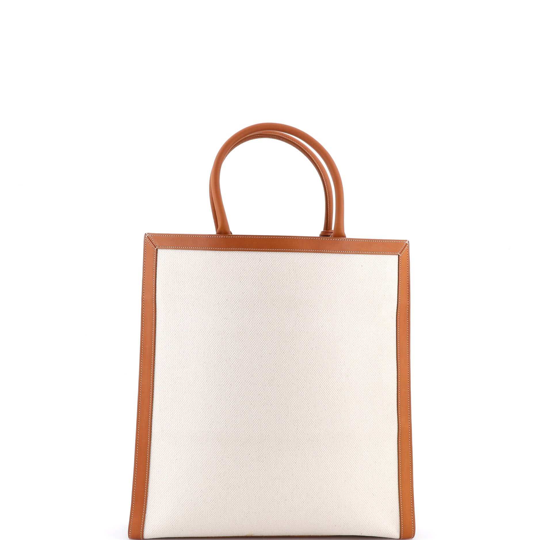 Celine Vertical Cabas Tote Canvas With