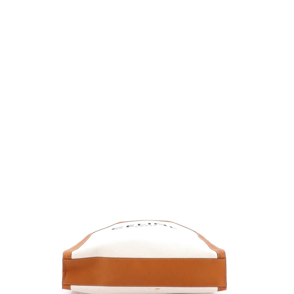 Celine Vertical Cabas Tote Canvas With