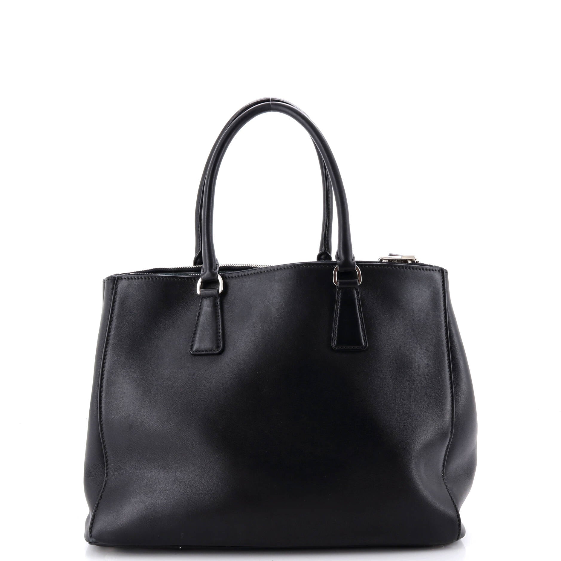 Prada Double Zip Lux Tote Saffiano