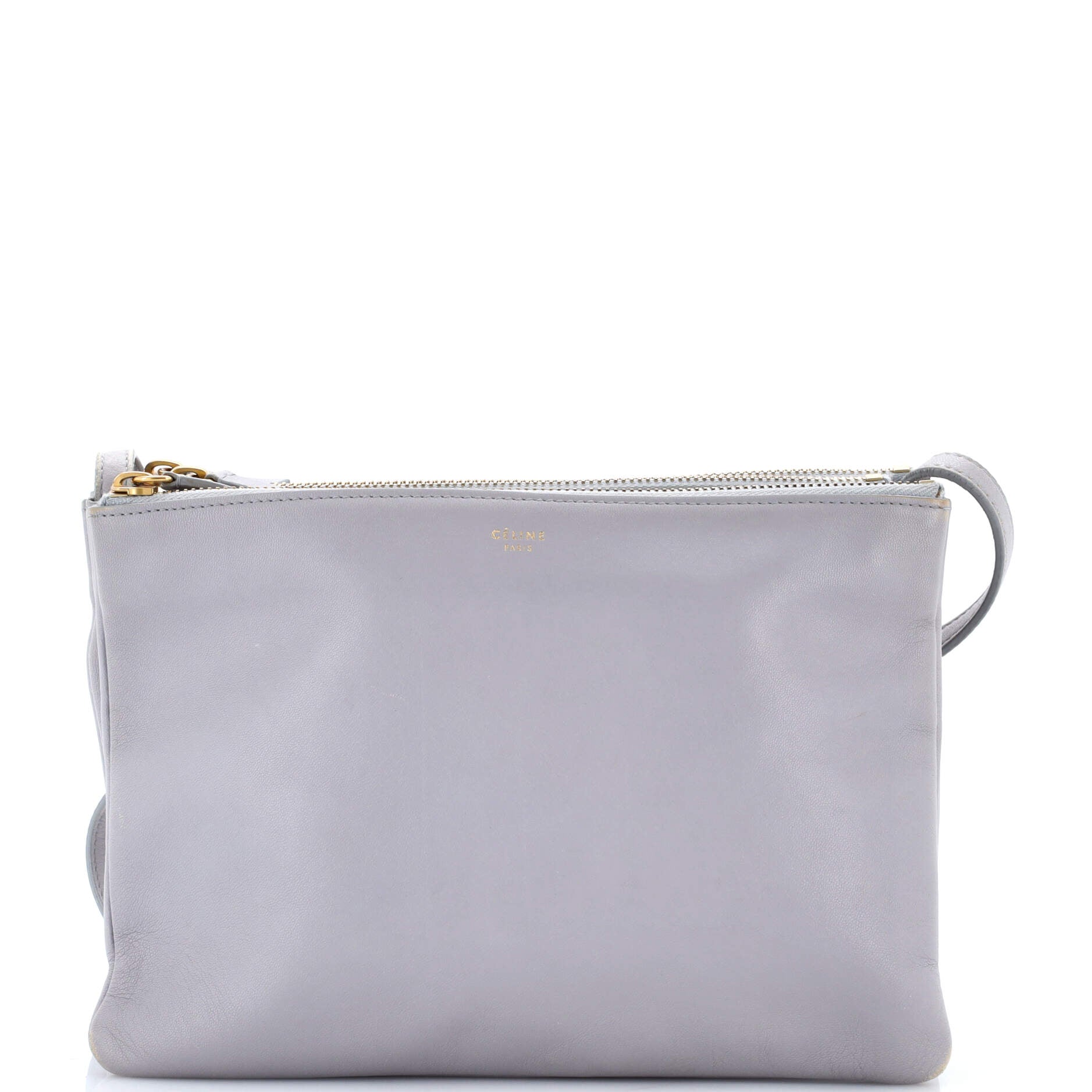 Celine Trio Crossbody Bag Leather Large