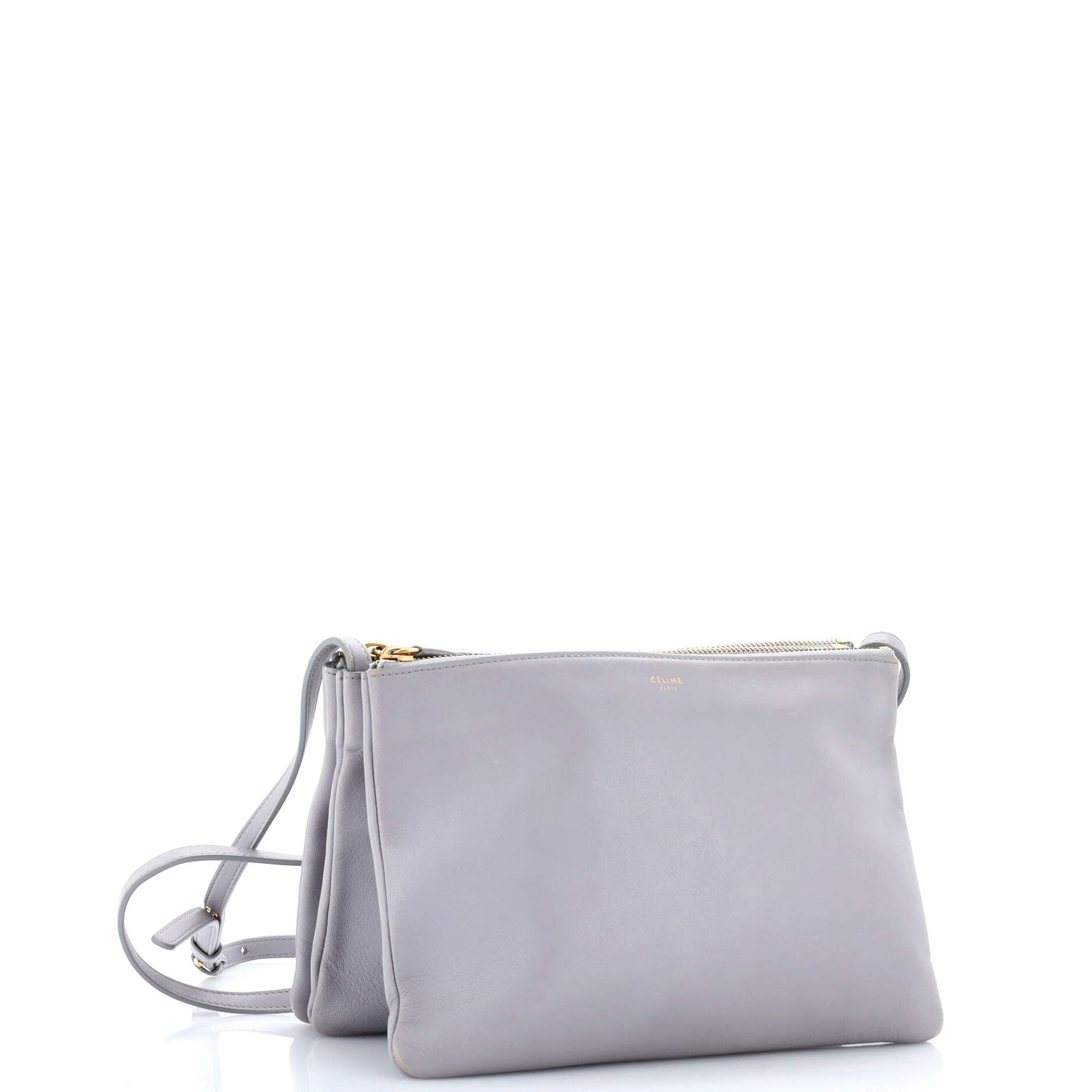 Celine Trio Crossbody Bag Leather Large