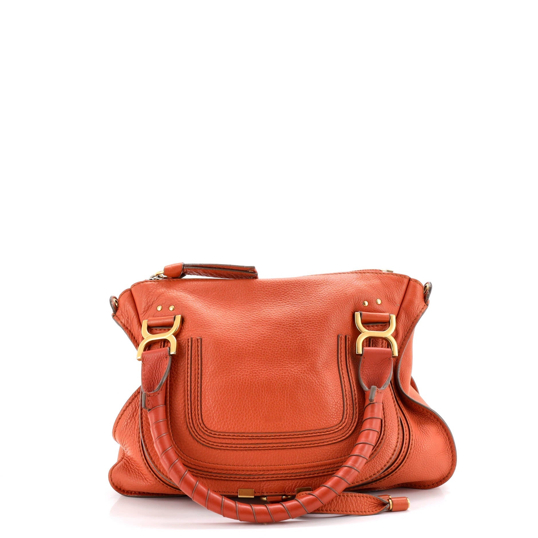 Chloe Marcie Satchel Leather Medium