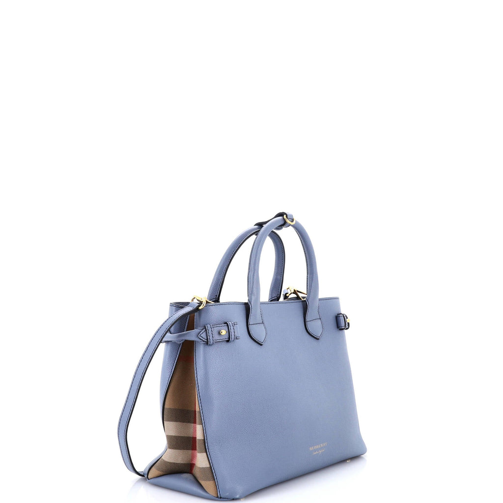 Burberry Banner Tote Leather And House