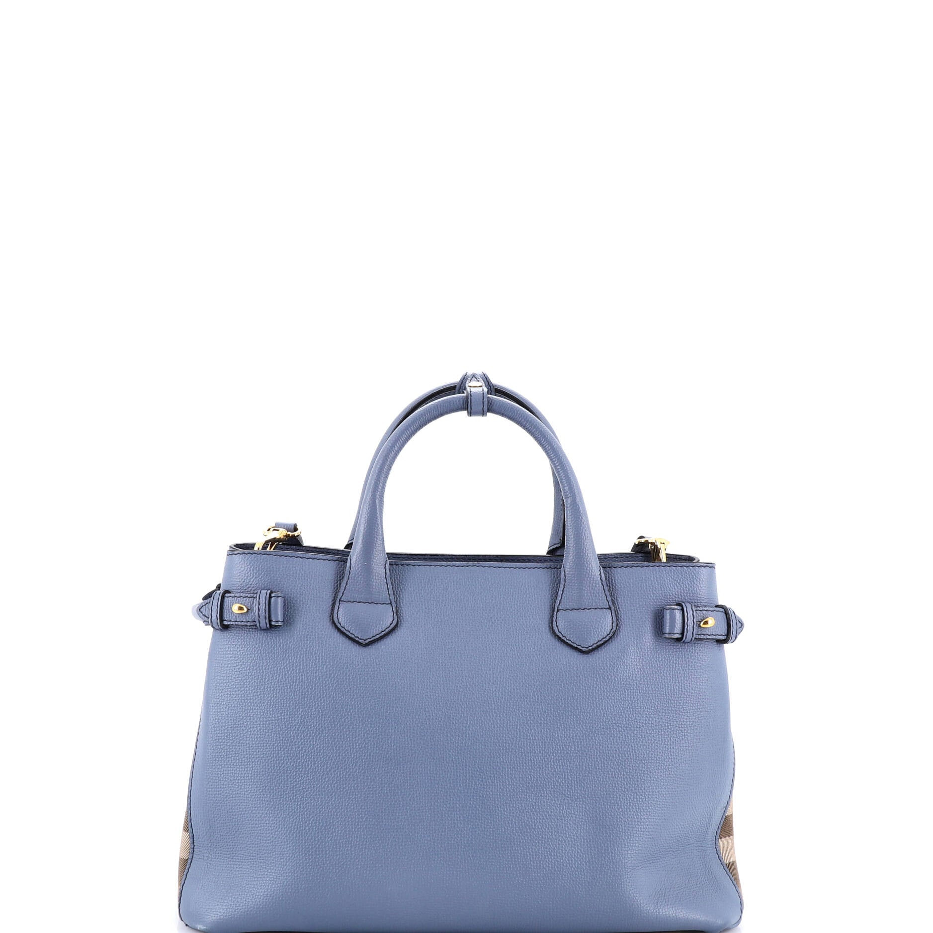 Burberry Banner Tote Leather And House
