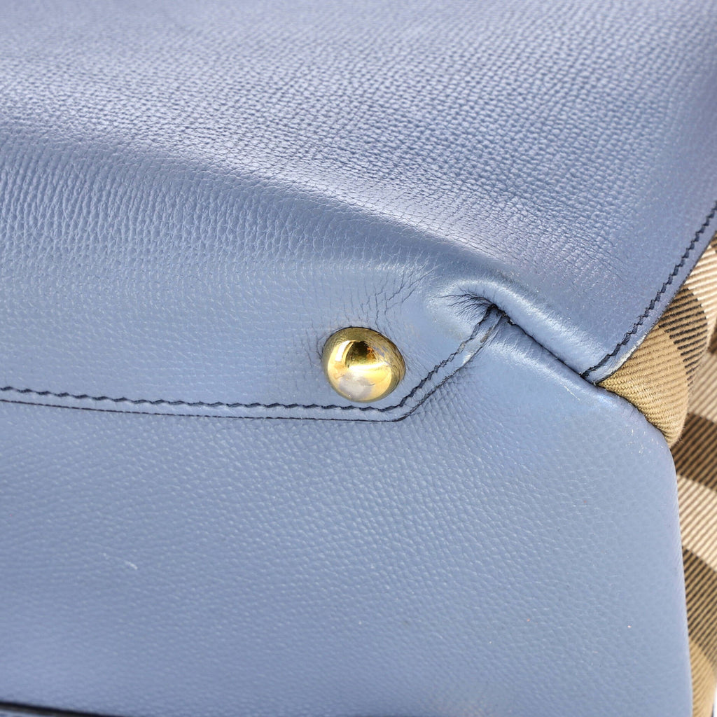 Burberry Banner Tote Leather And House