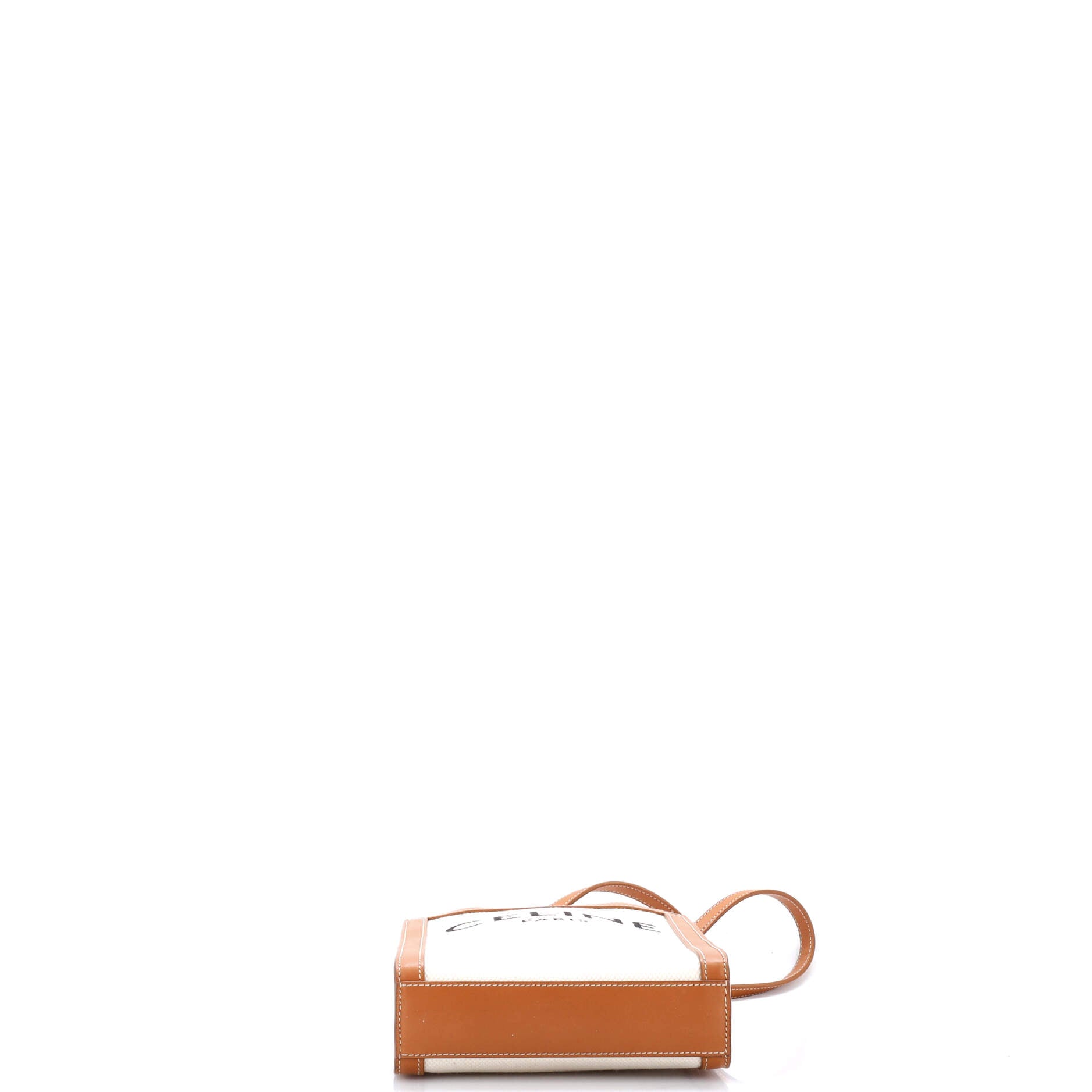 Celine Vertical Cabas Tote Canvas With