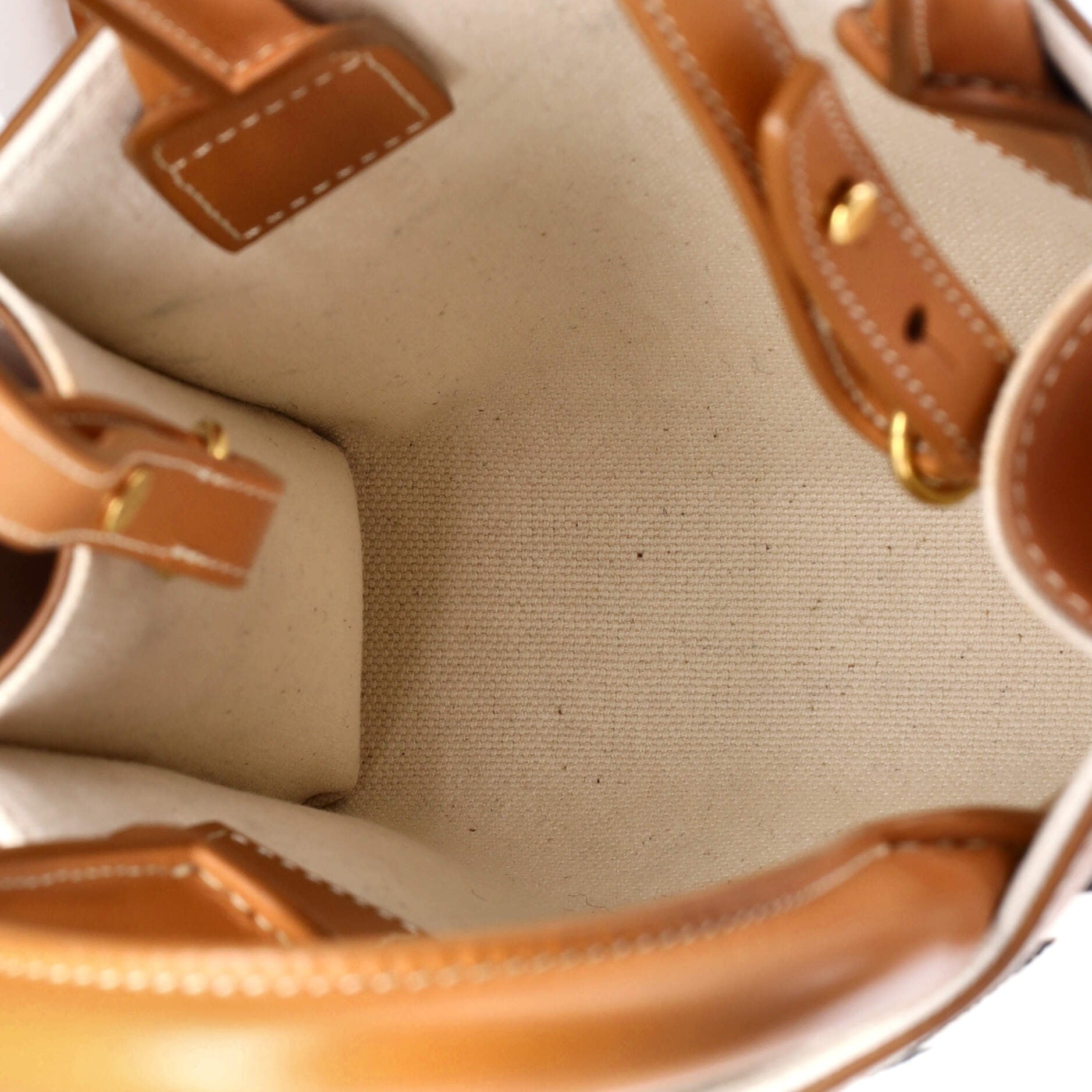 Celine Vertical Cabas Tote Canvas With