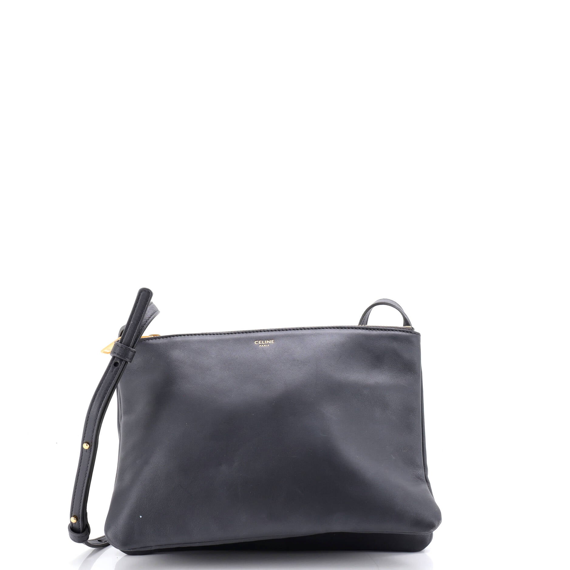 Celine Trio Crossbody Bag Leather Large