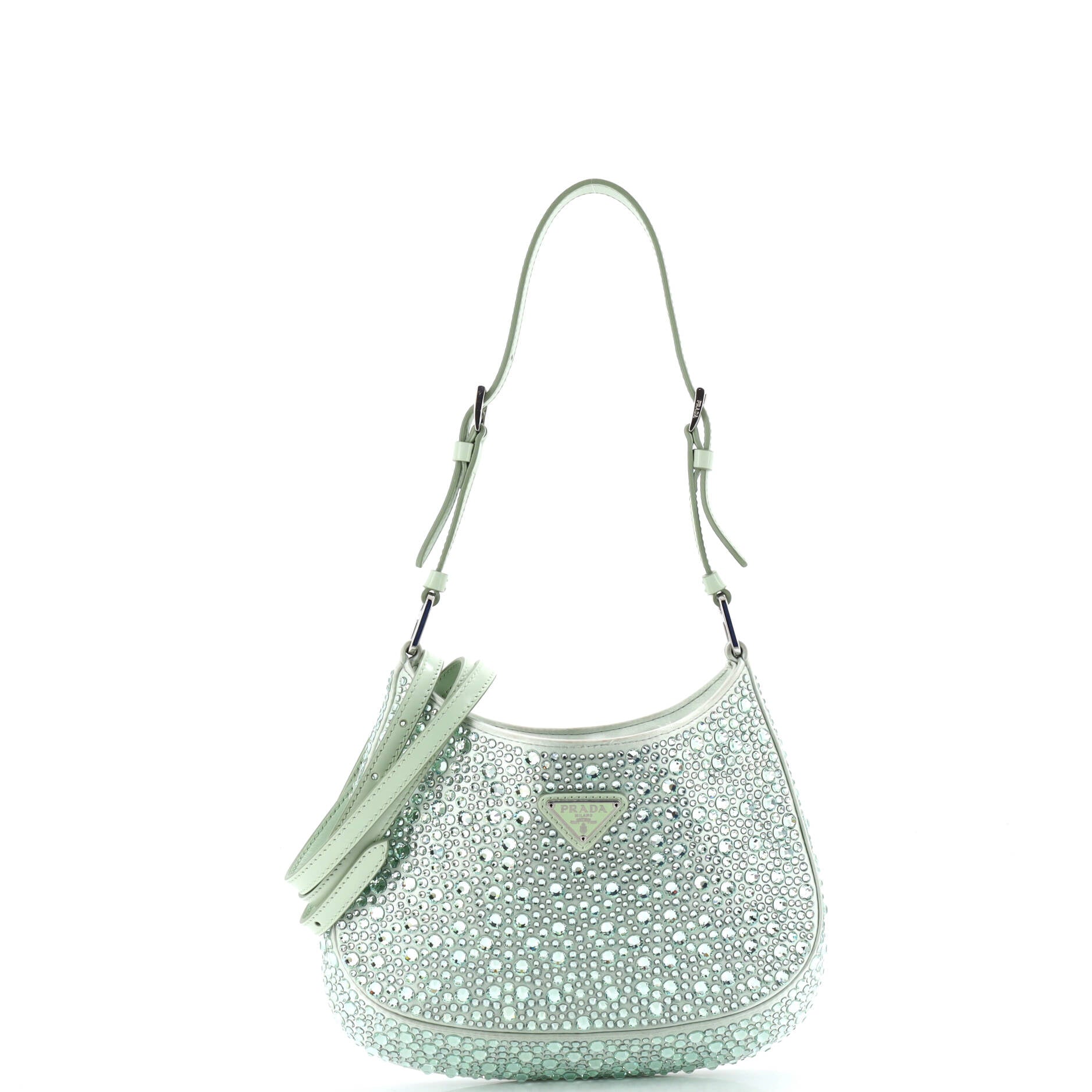 Prada Cleo Shoulder Bag Crystal