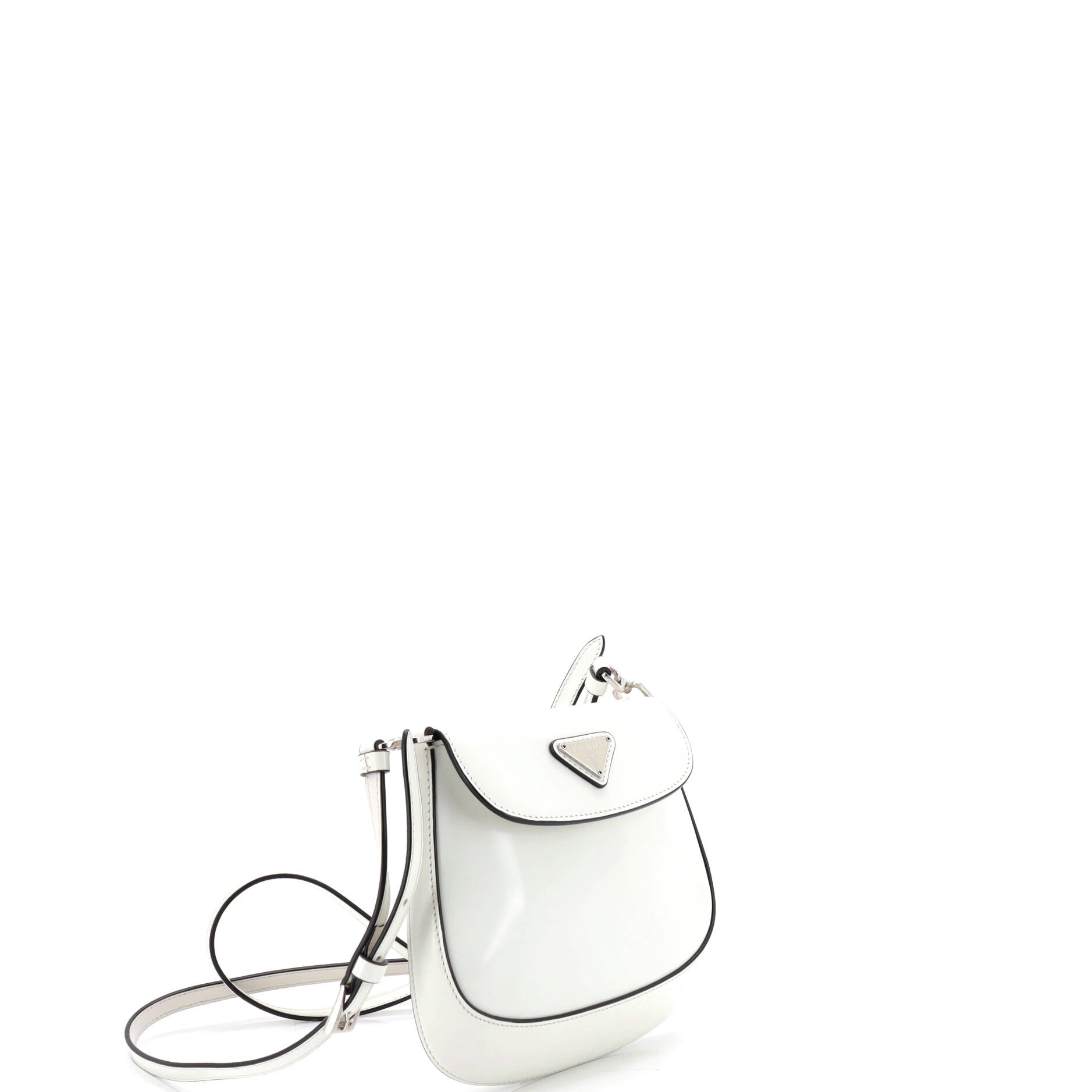 Prada Cleo Flap Shoulder Bag Spazzolato