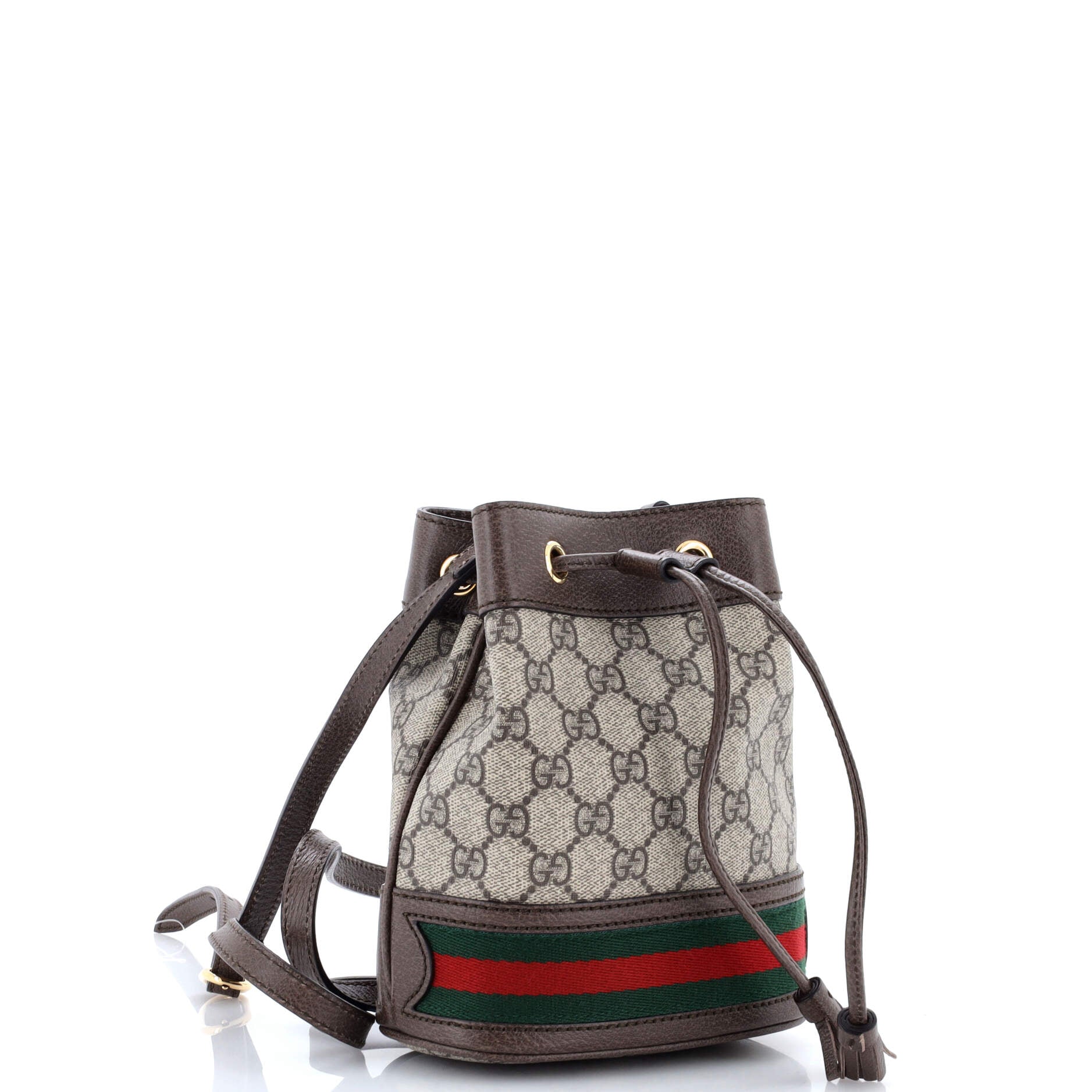Gucci Ophidia Bucket Bag Gg Coated