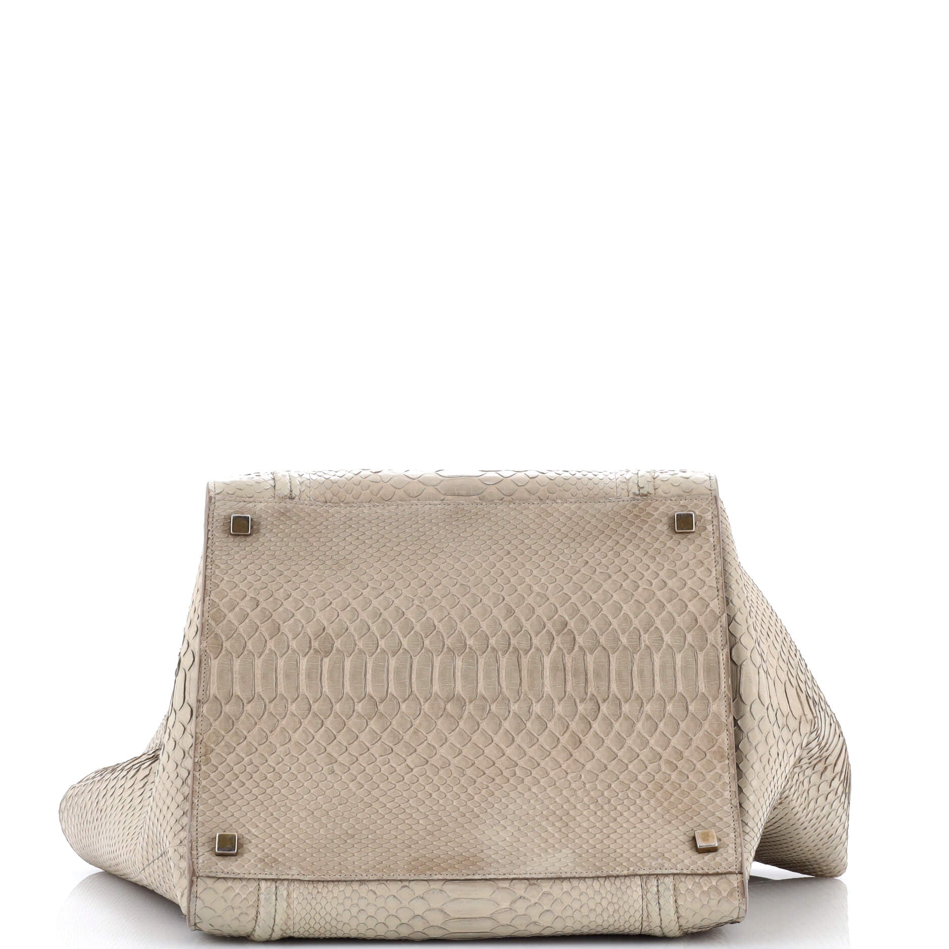 Celine Luggage Bag Python Mini