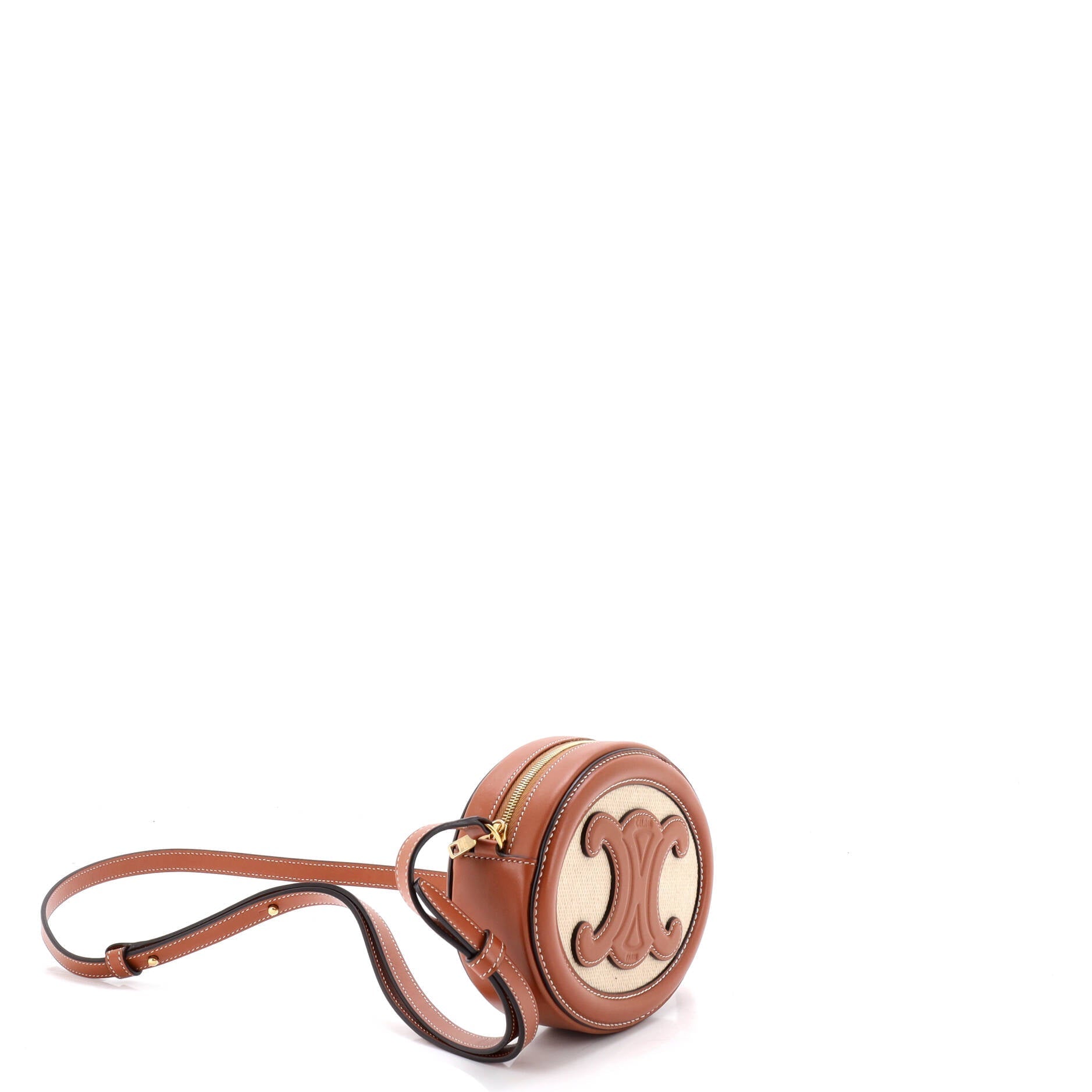Celine Triomphe Oval Crossbody Bag