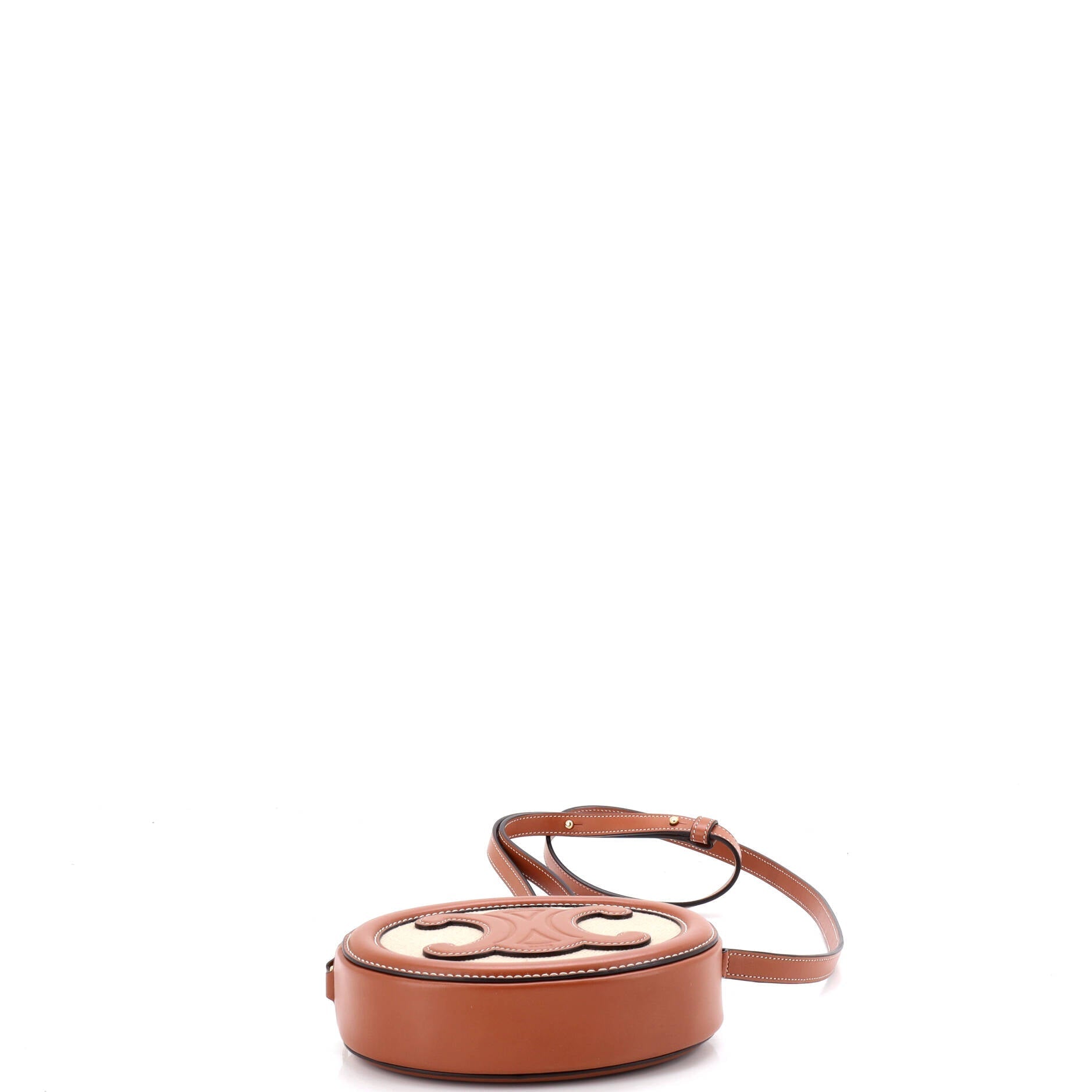 Celine Triomphe Oval Crossbody Bag