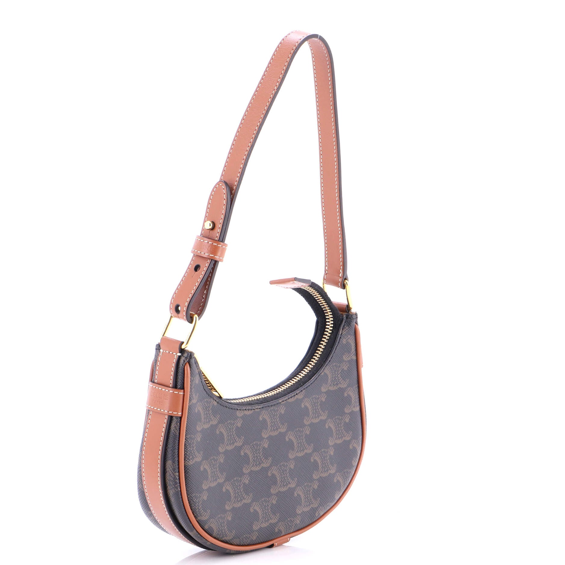 Celine Ava Bag Triomphe Coated Canvas