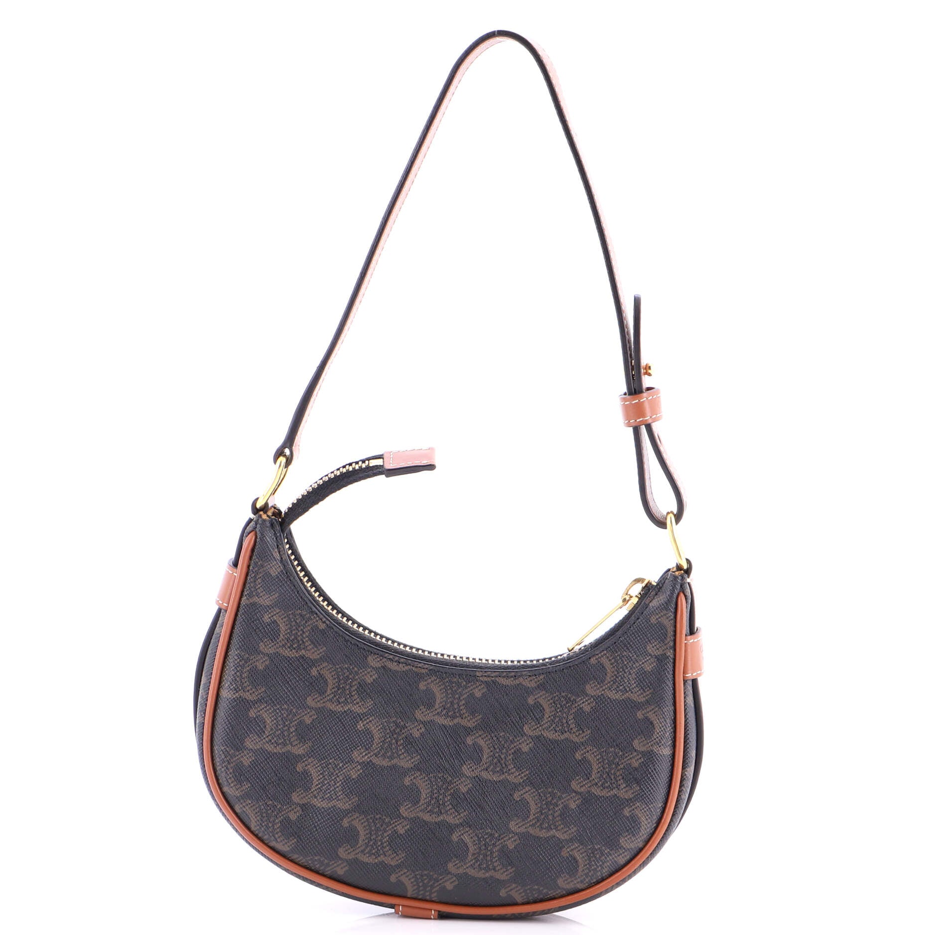Celine Ava Bag Triomphe Coated Canvas