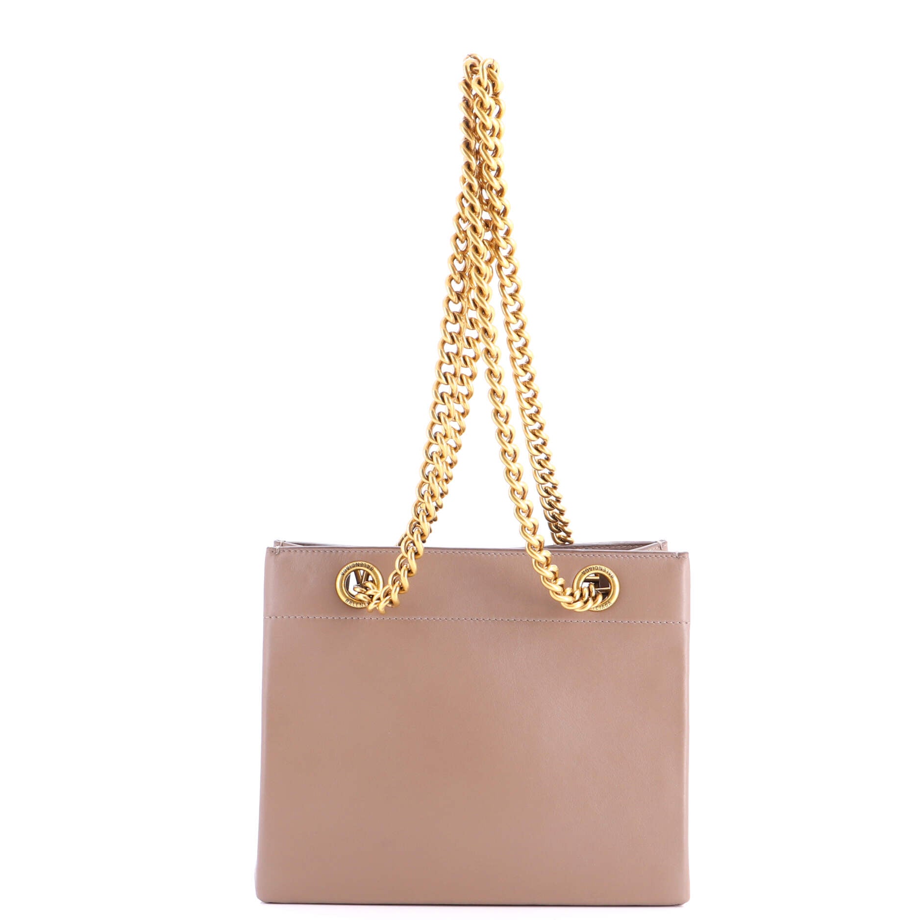 Balenciaga Duty Free Chain Tote Leather