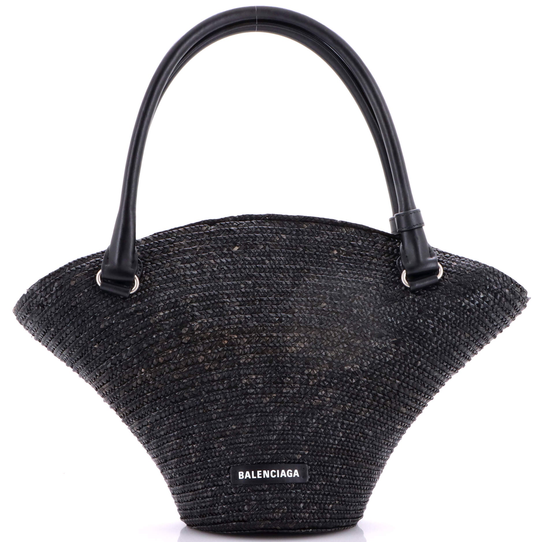Balenciaga Beach Tote Bag Raffia Medium