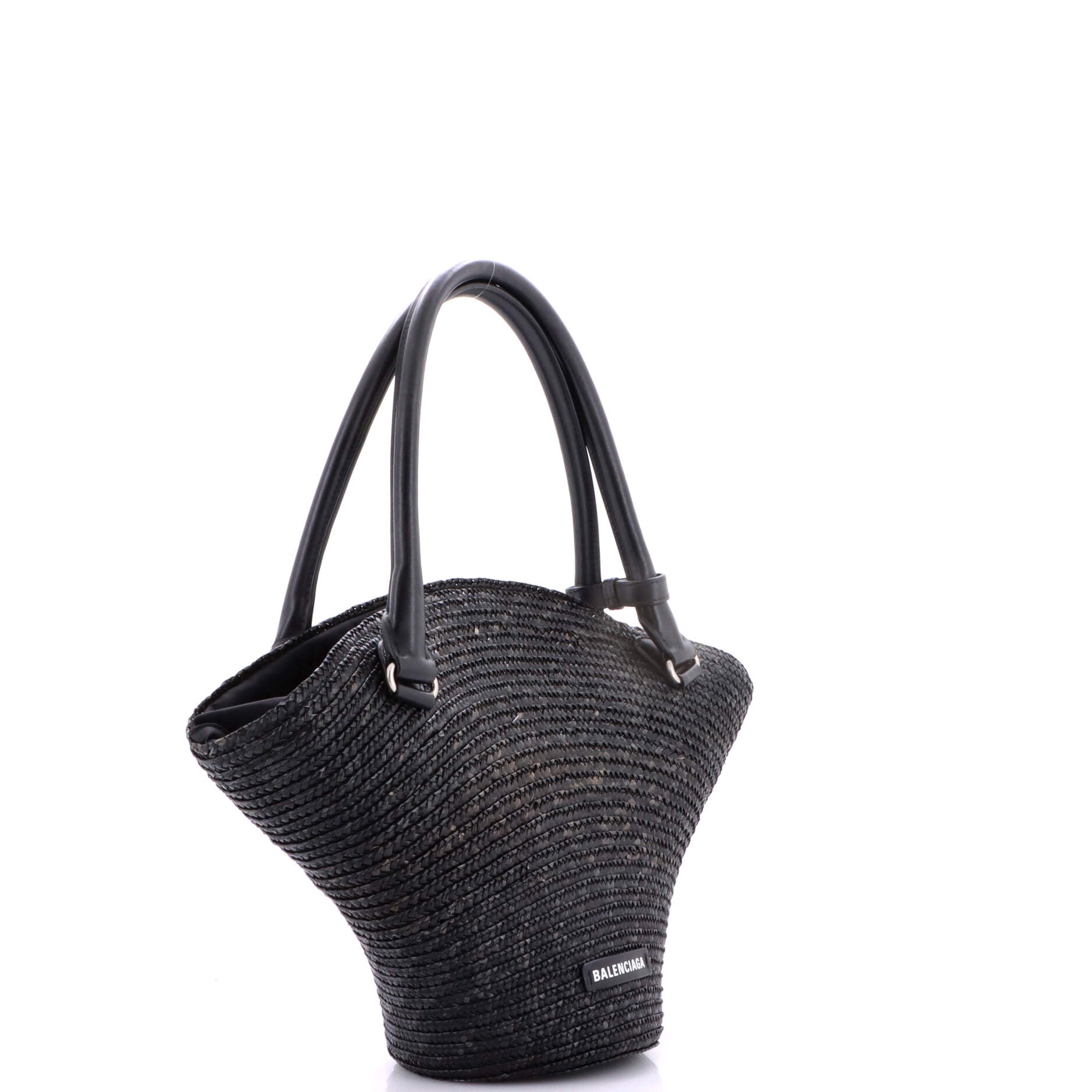 Balenciaga Beach Tote Bag Raffia Medium